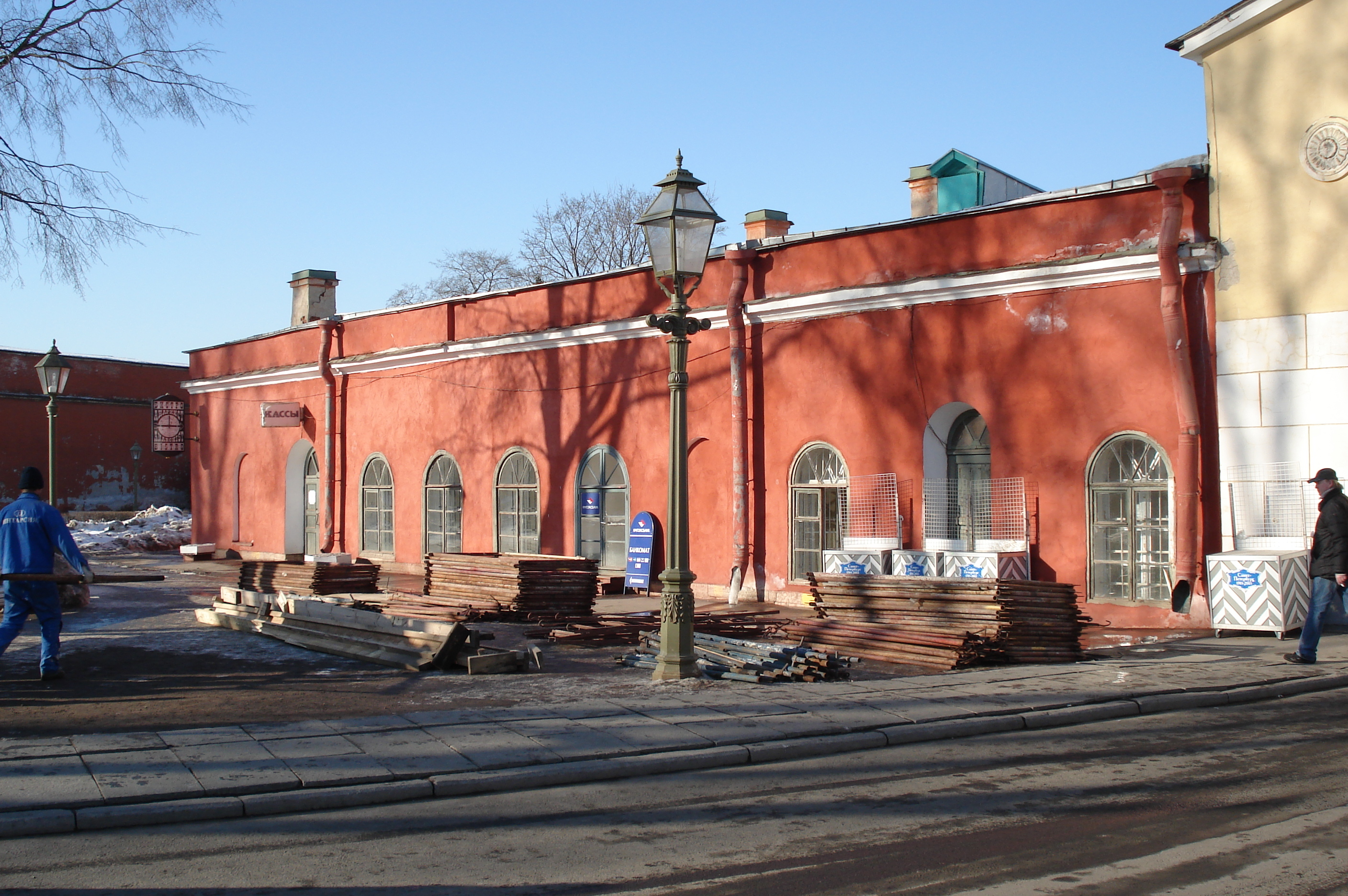 Picture Russia St Petersburg Peter and Paul fortress 2006-03 14 - Around Peter and Paul fortress