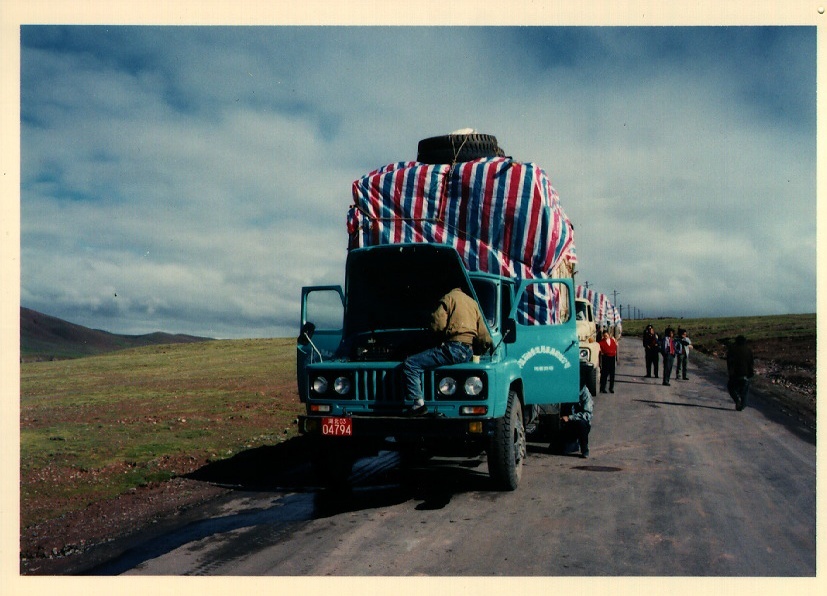 Picture Tibet Road Golmut to Lhasa 1994-07 9 - Around Road Golmut to Lhasa