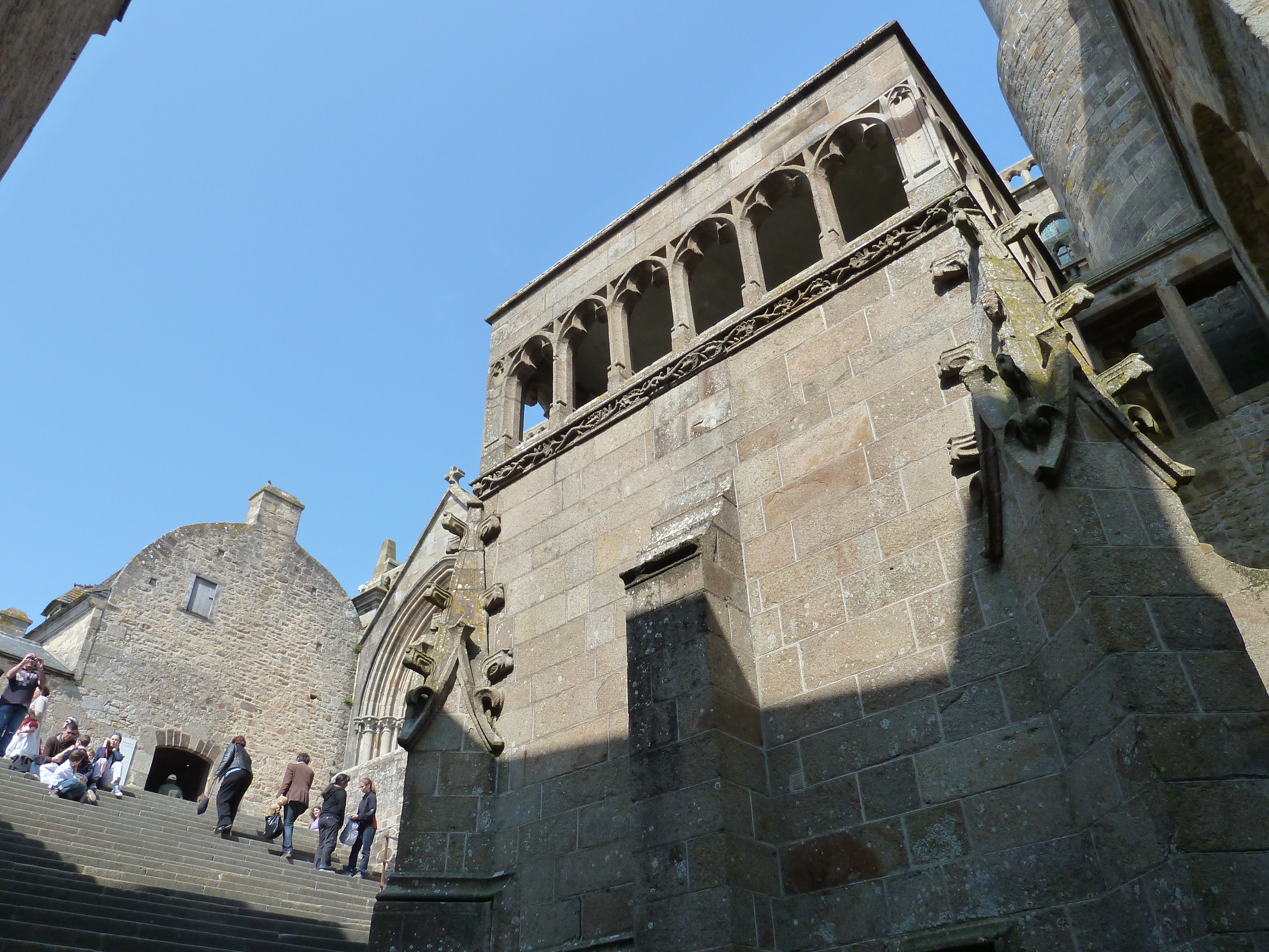 Picture France Mont St Michel Mont St Michel Abbey 2010-04 124 - Journey Mont St Michel Abbey