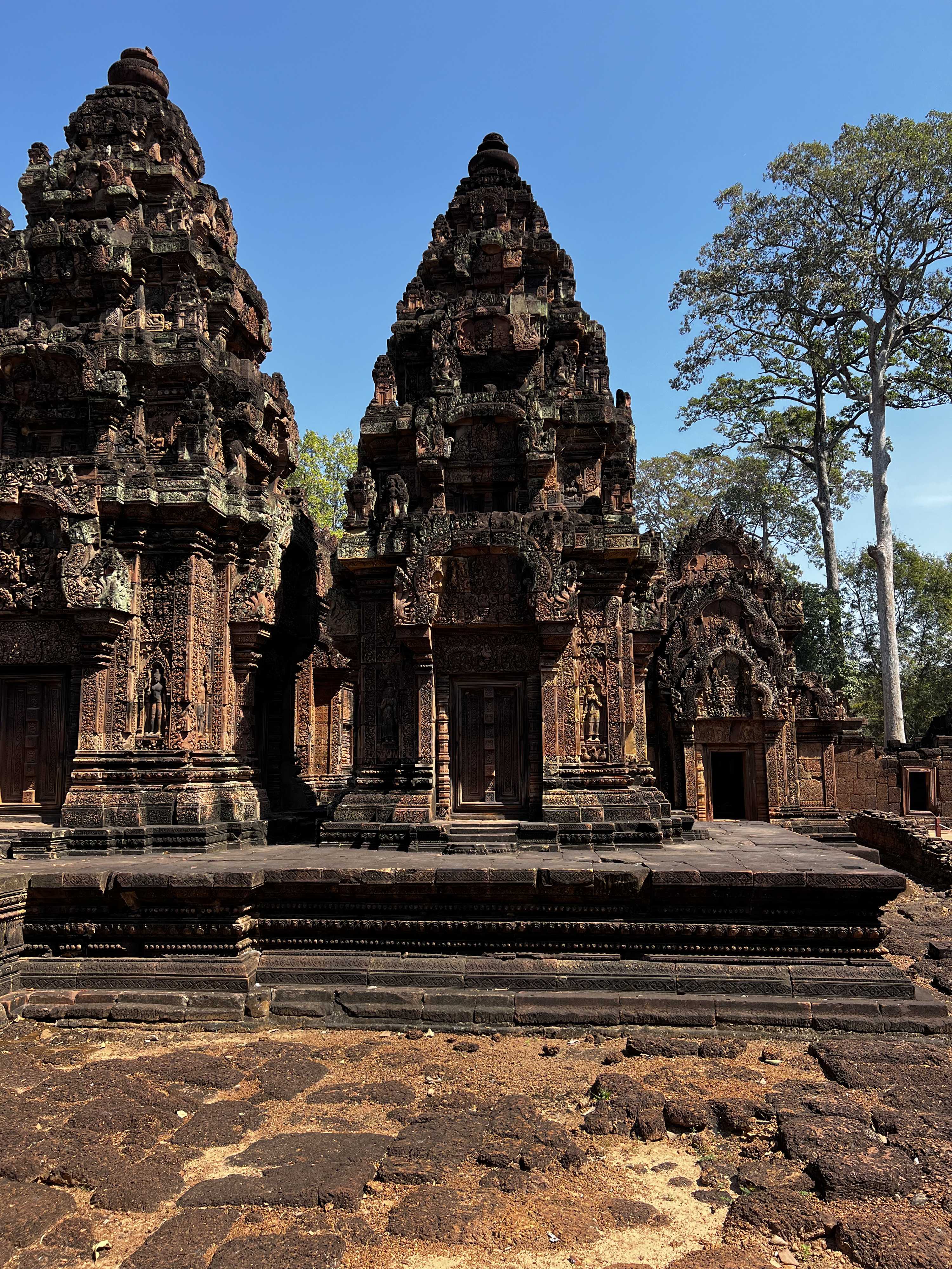 Picture Cambodia Siem Reap ⁨Banteay Srei⁩ 2023-01 6 - Recreation ⁨Banteay Srei⁩