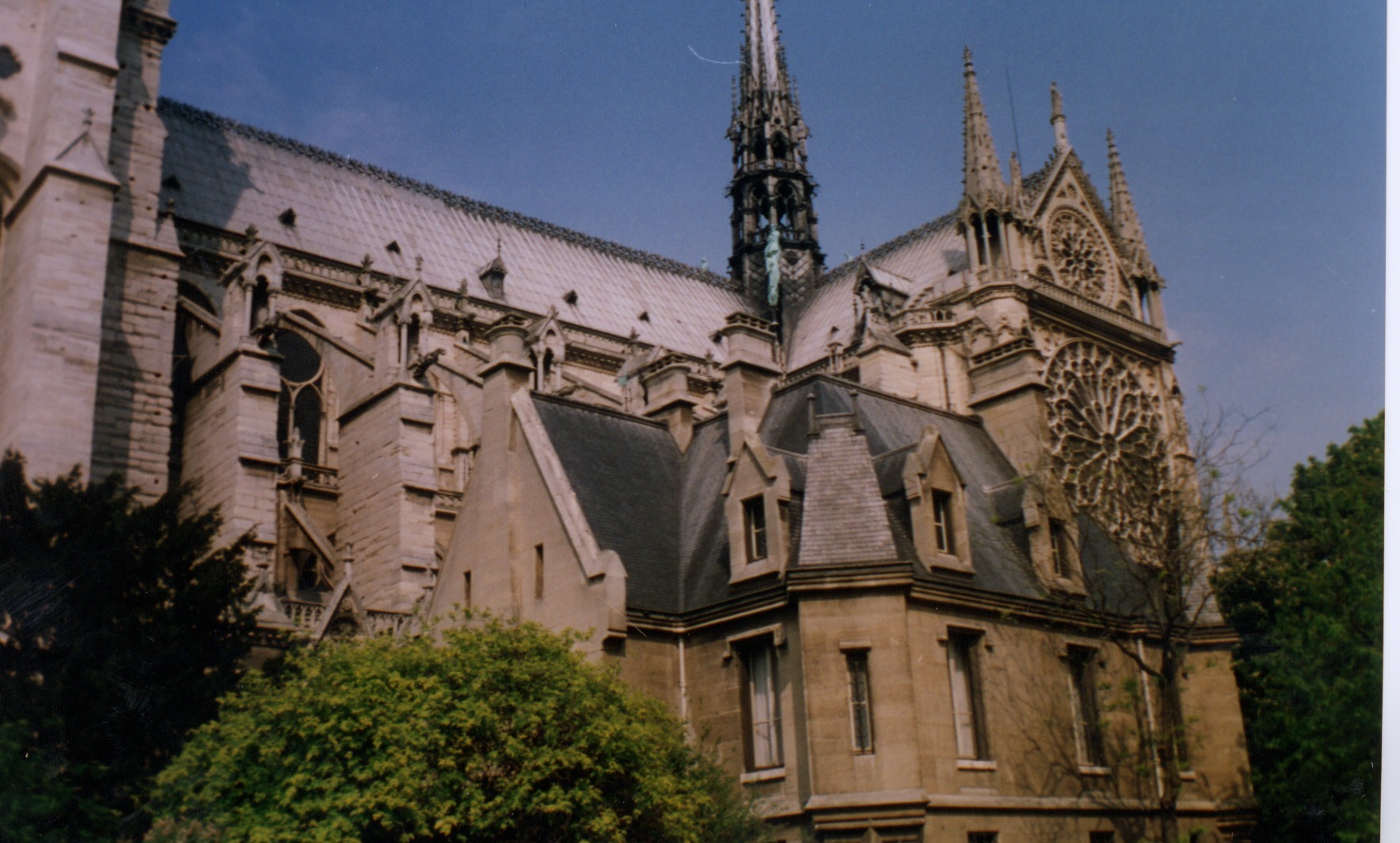 Picture France Paris Notre Dame 1996-05 3 - Tours Notre Dame