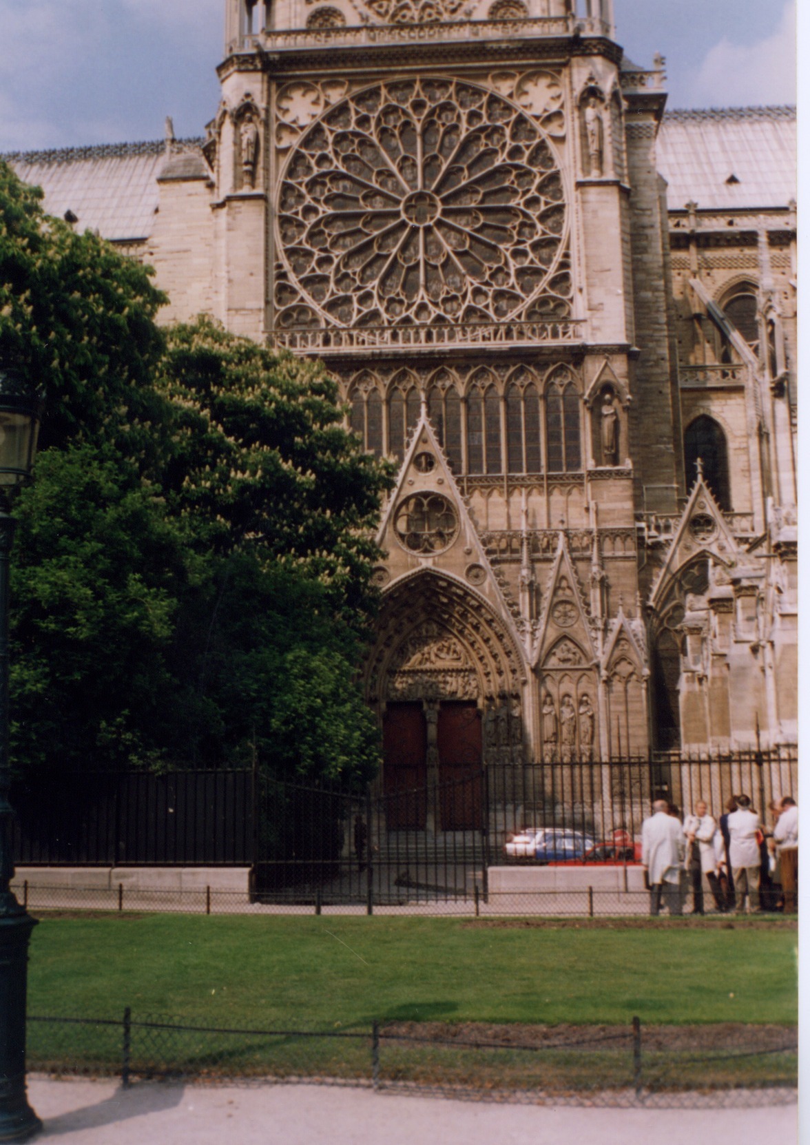 Picture France Paris Notre Dame 1996-05 6 - History Notre Dame