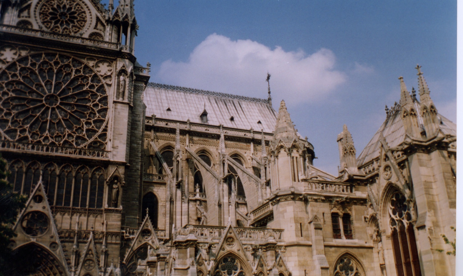 Picture France Paris Notre Dame 1996-05 9 - Tours Notre Dame