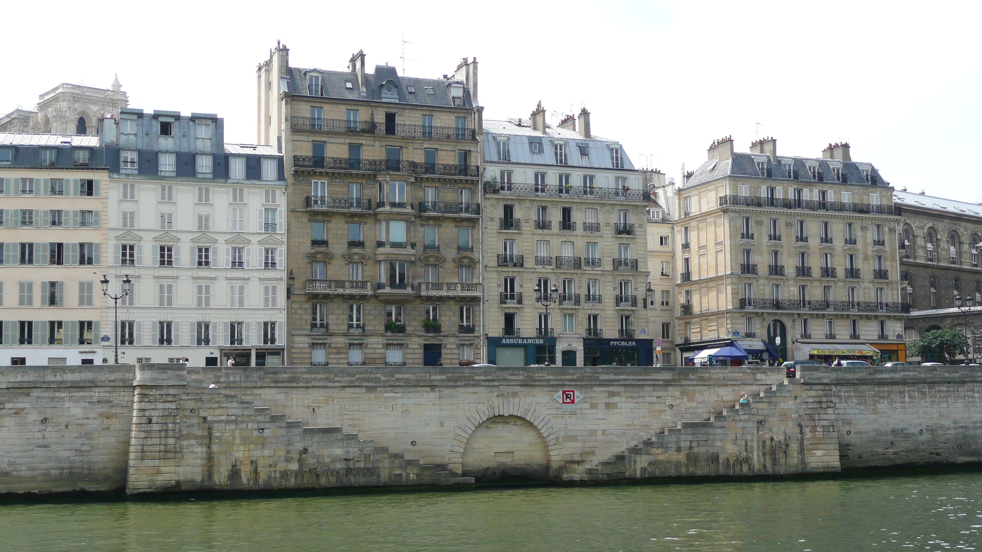 Picture France Paris Seine river 2007-06 139 - History Seine river