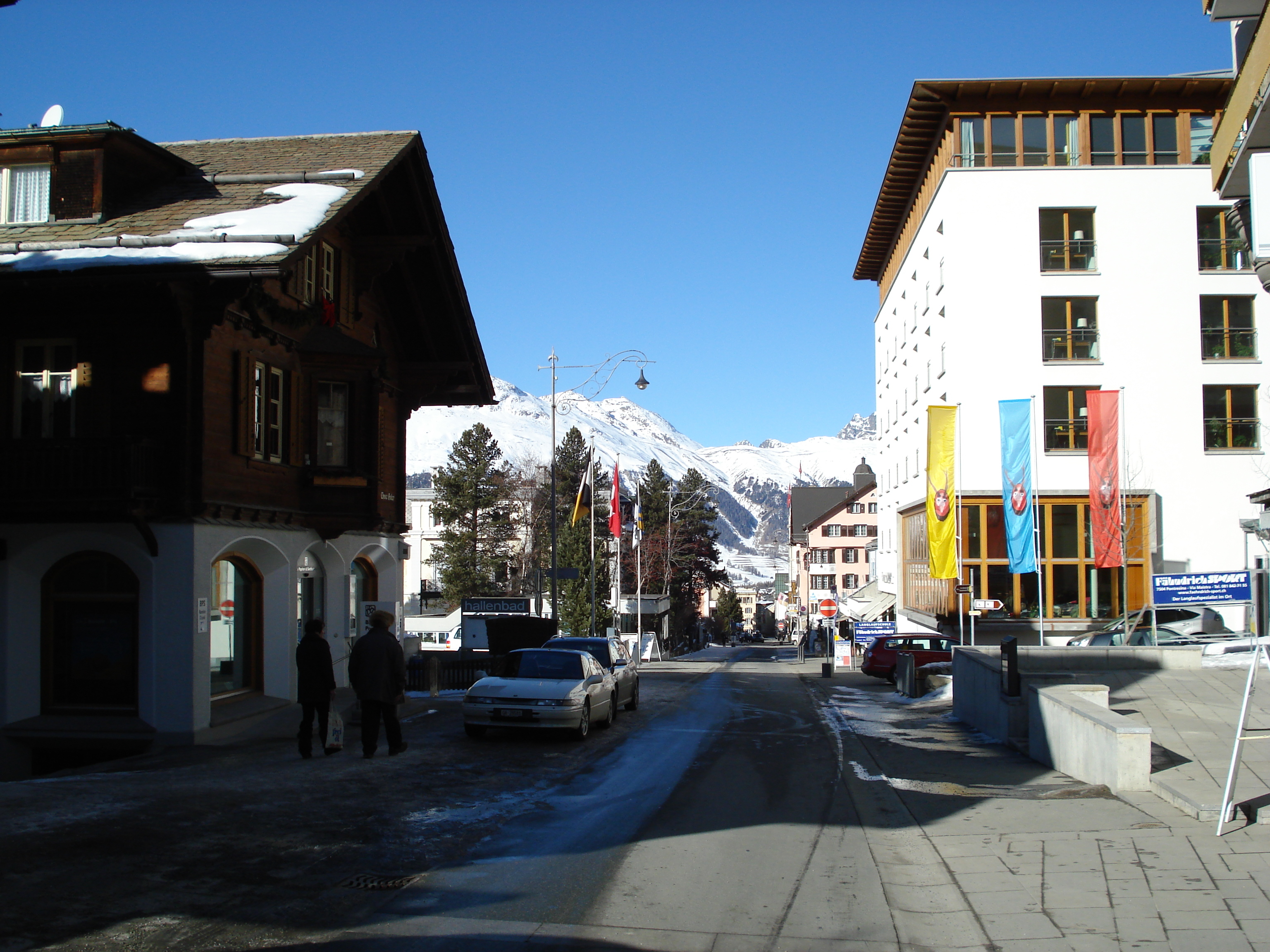 Picture Swiss Pontresina 2007-01 8 - History Pontresina