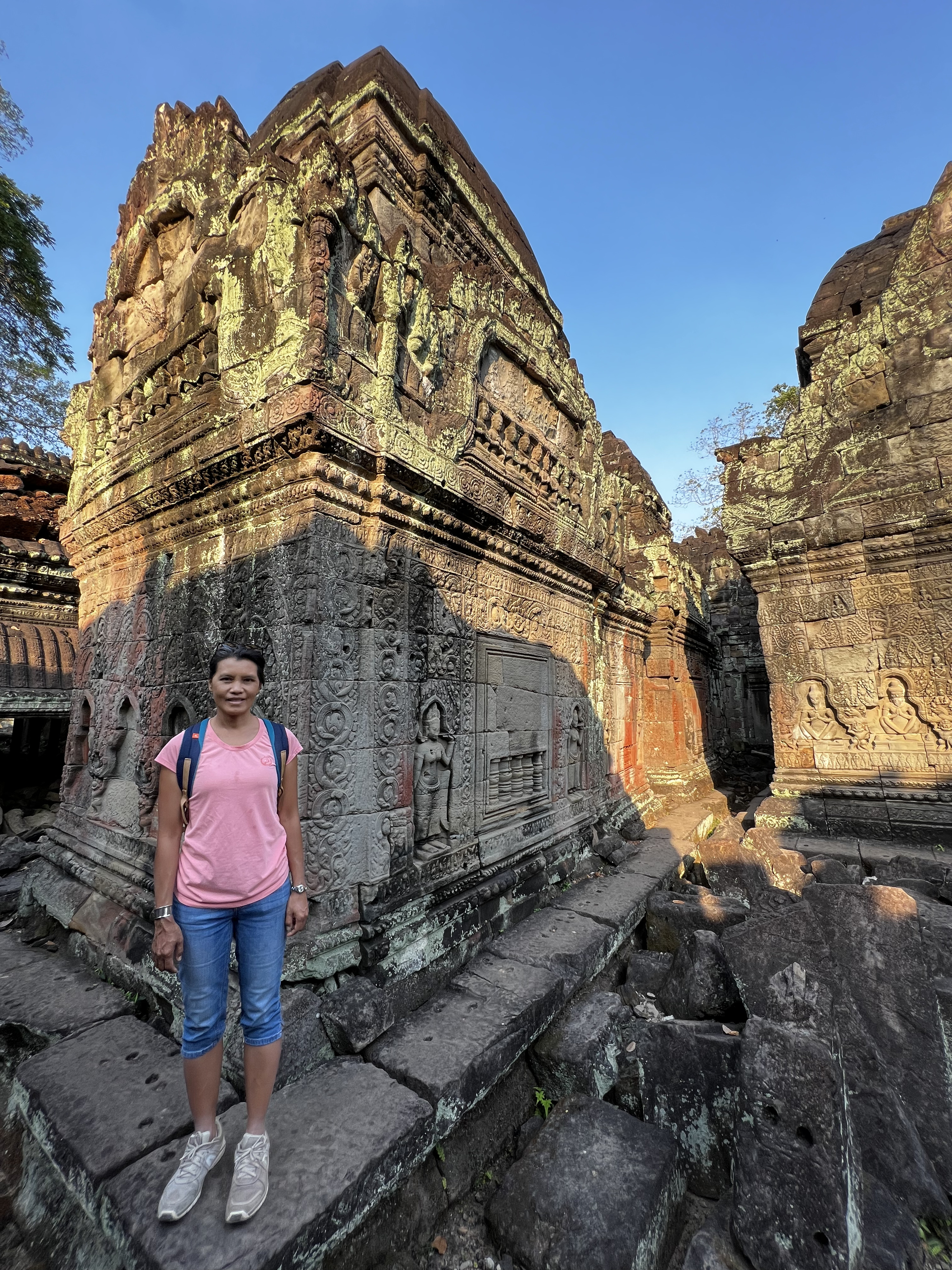 Picture Cambodia Siem Reap Preah Khan 2023-01 77 - Center Preah Khan