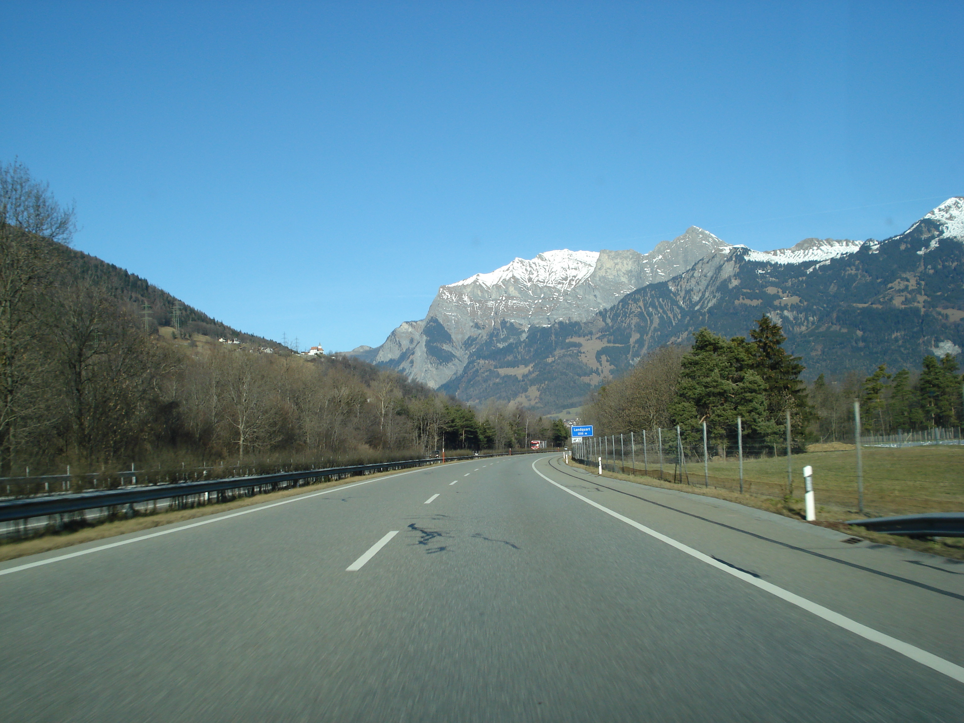 Picture Swiss Chur to Vaduz Road 2007-01 2 - Around Chur to Vaduz Road