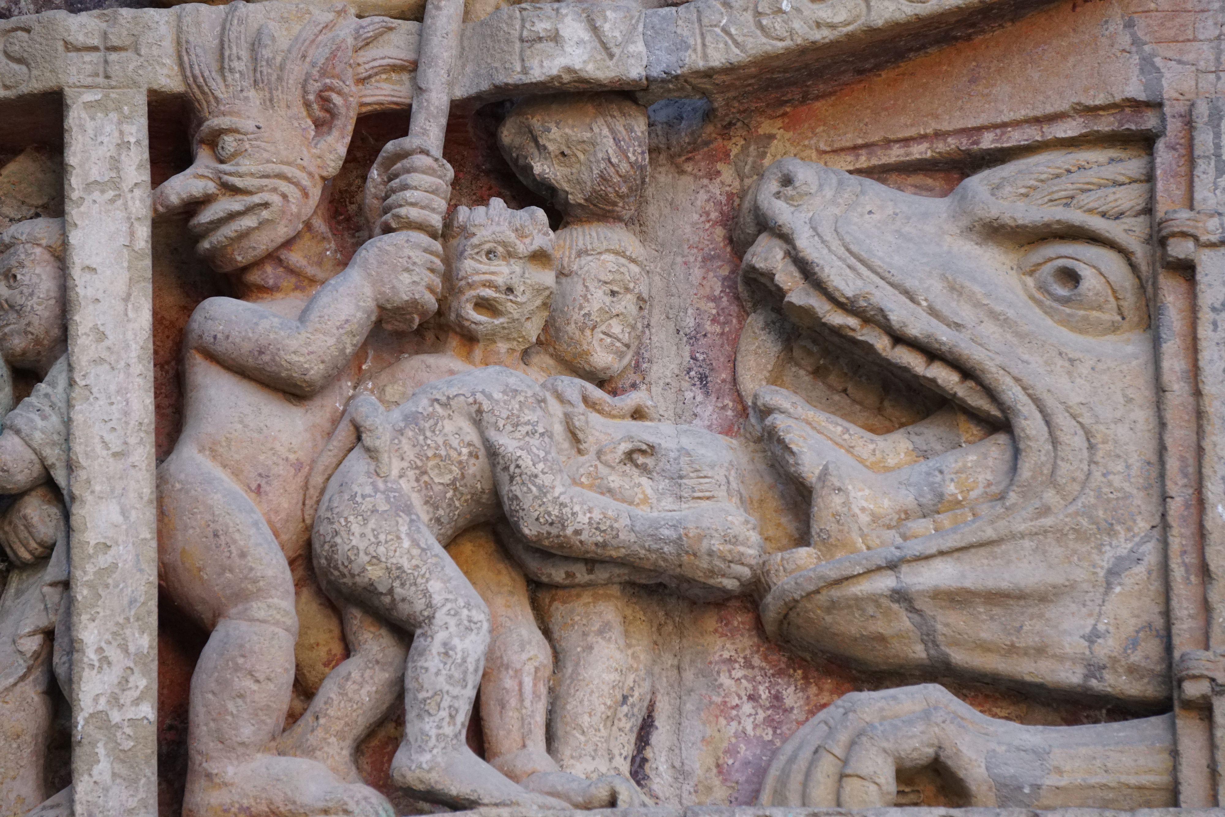 Picture France Conques Abbatiale Sainte-Foy de Conques 2018-04 109 - Recreation Abbatiale Sainte-Foy de Conques