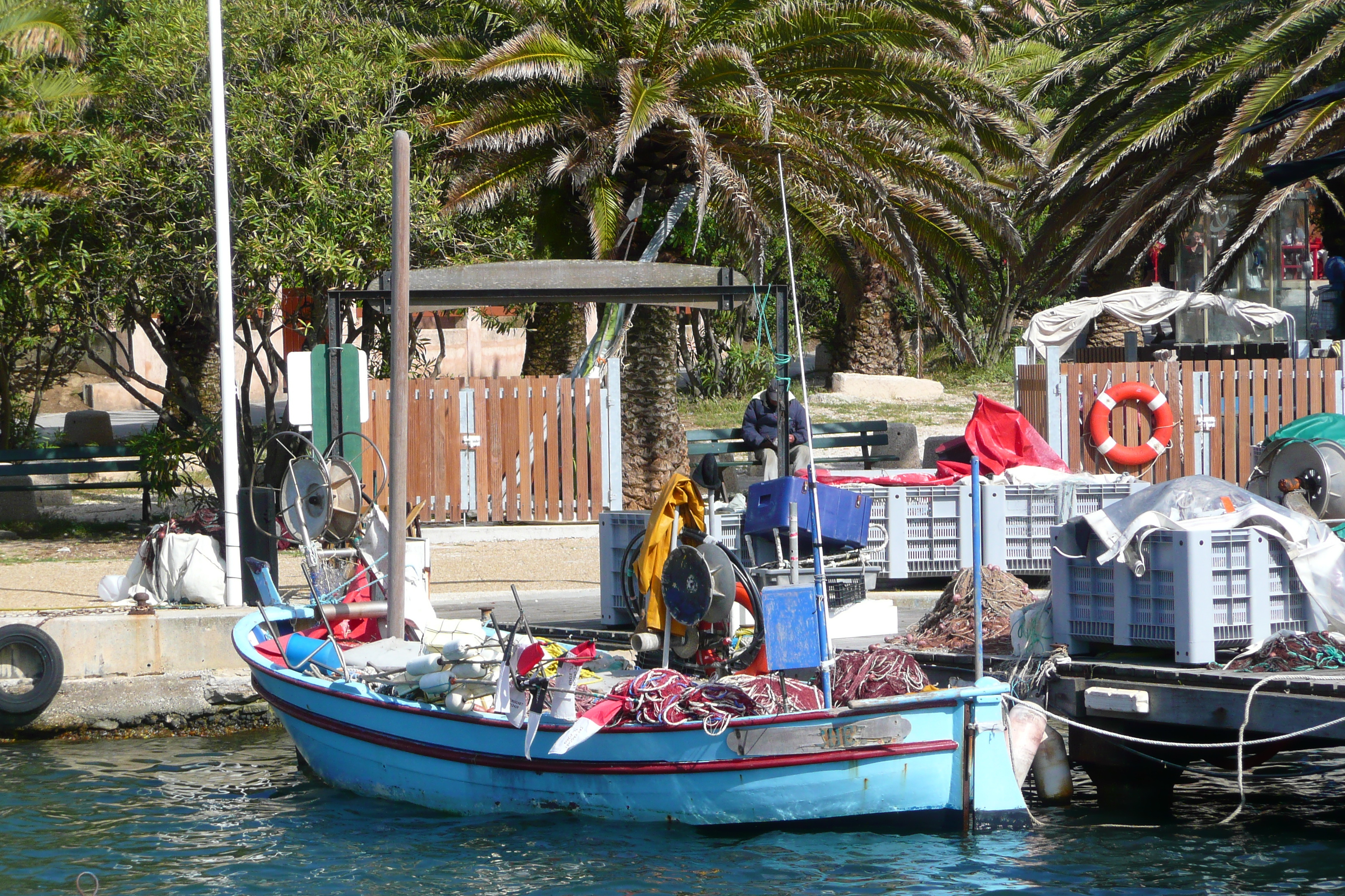 Picture France Porquerolles Island Porquerolles harbour 2008-05 4 - Journey Porquerolles harbour