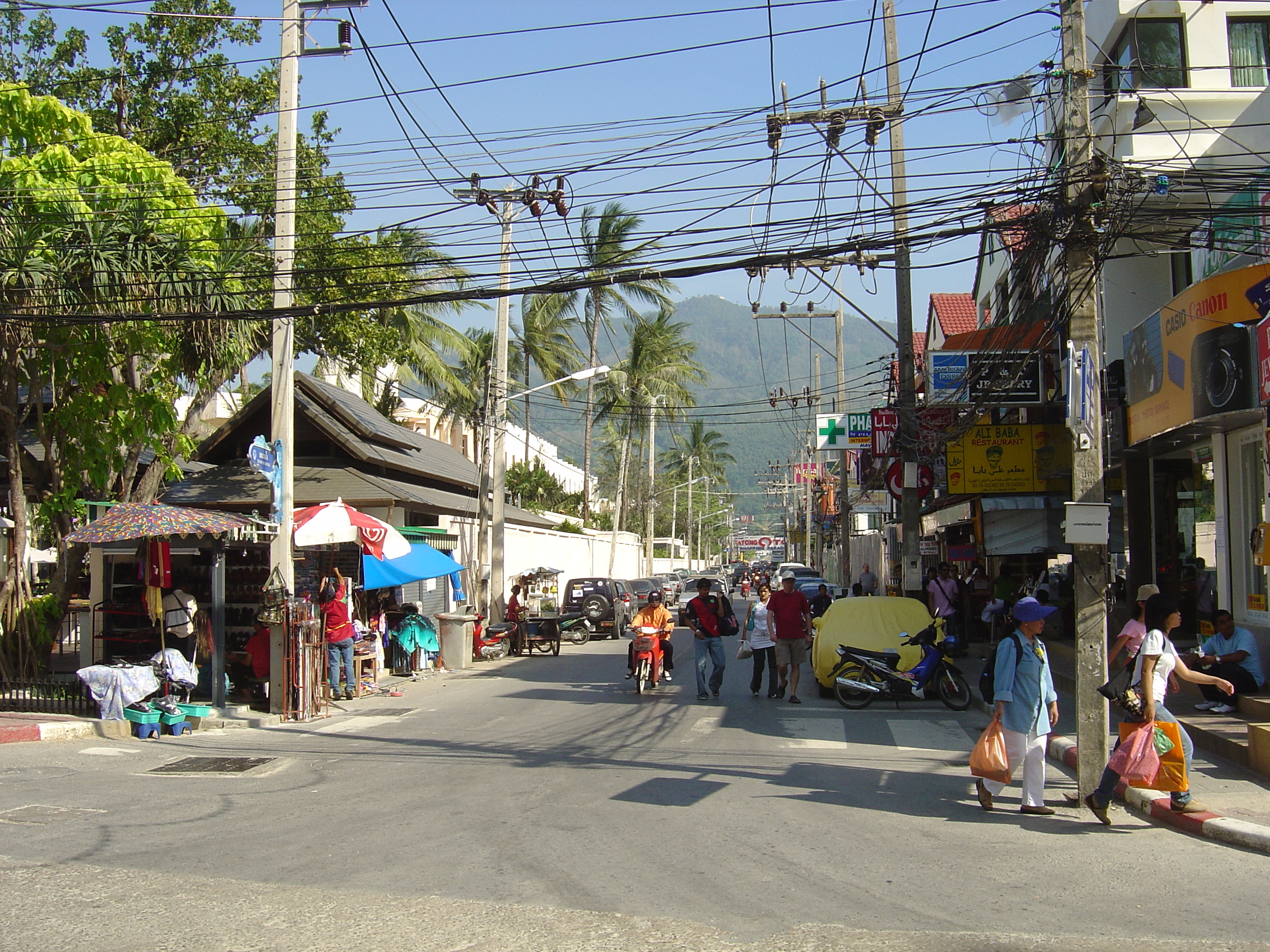 Picture Thailand Phuket Patong Beach Road 2005-12 27 - Tour Beach Road