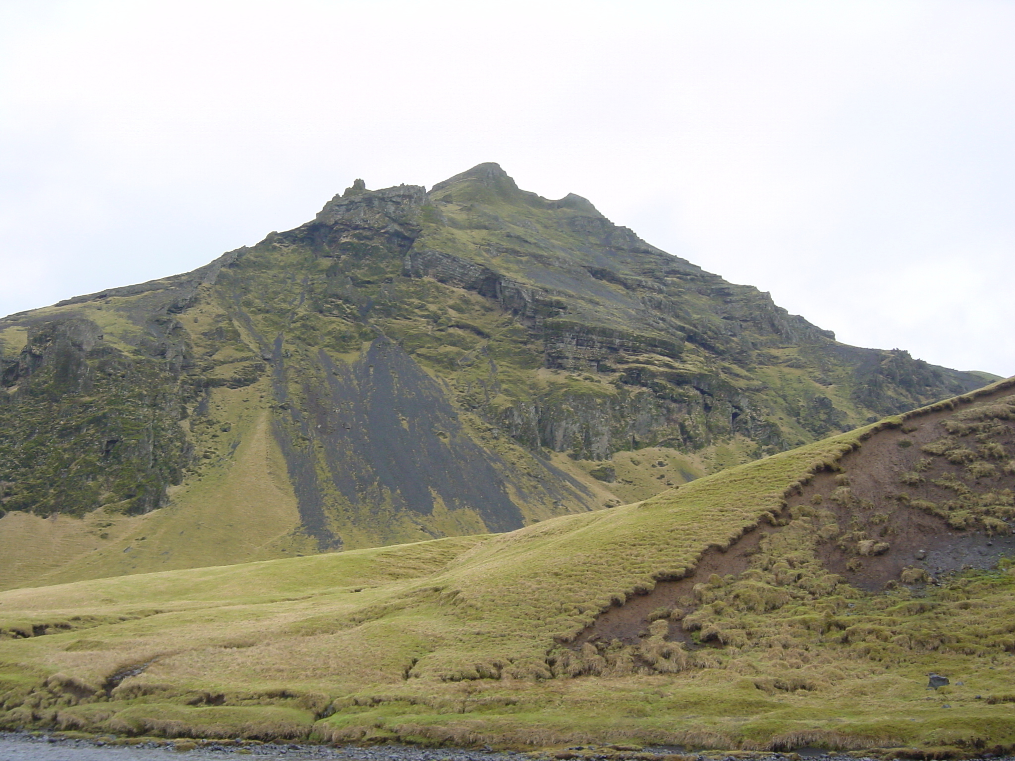 Picture Iceland Skogafoss 2003-03 1 - History Skogafoss