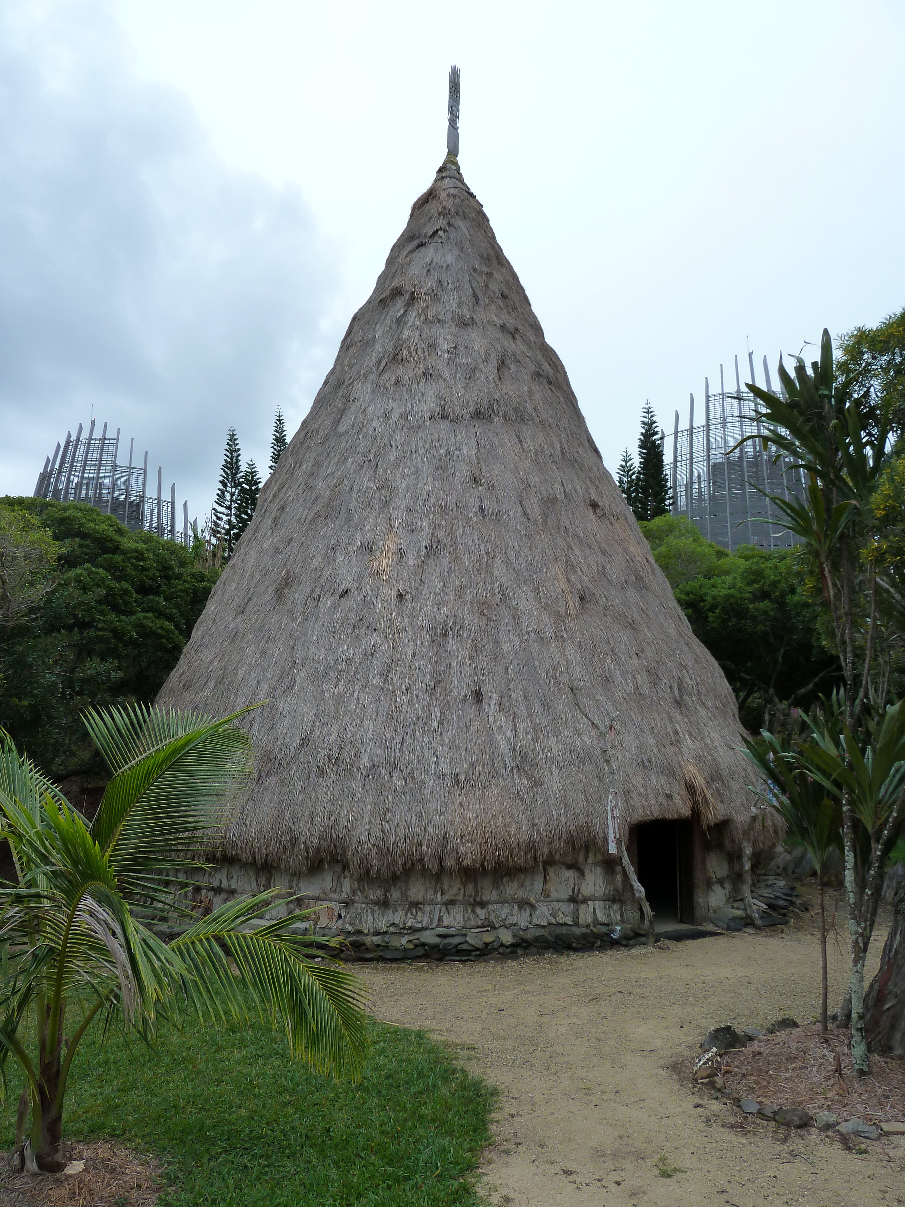 Picture New Caledonia Tjibaou Cultural Centre 2010-05 48 - History Tjibaou Cultural Centre