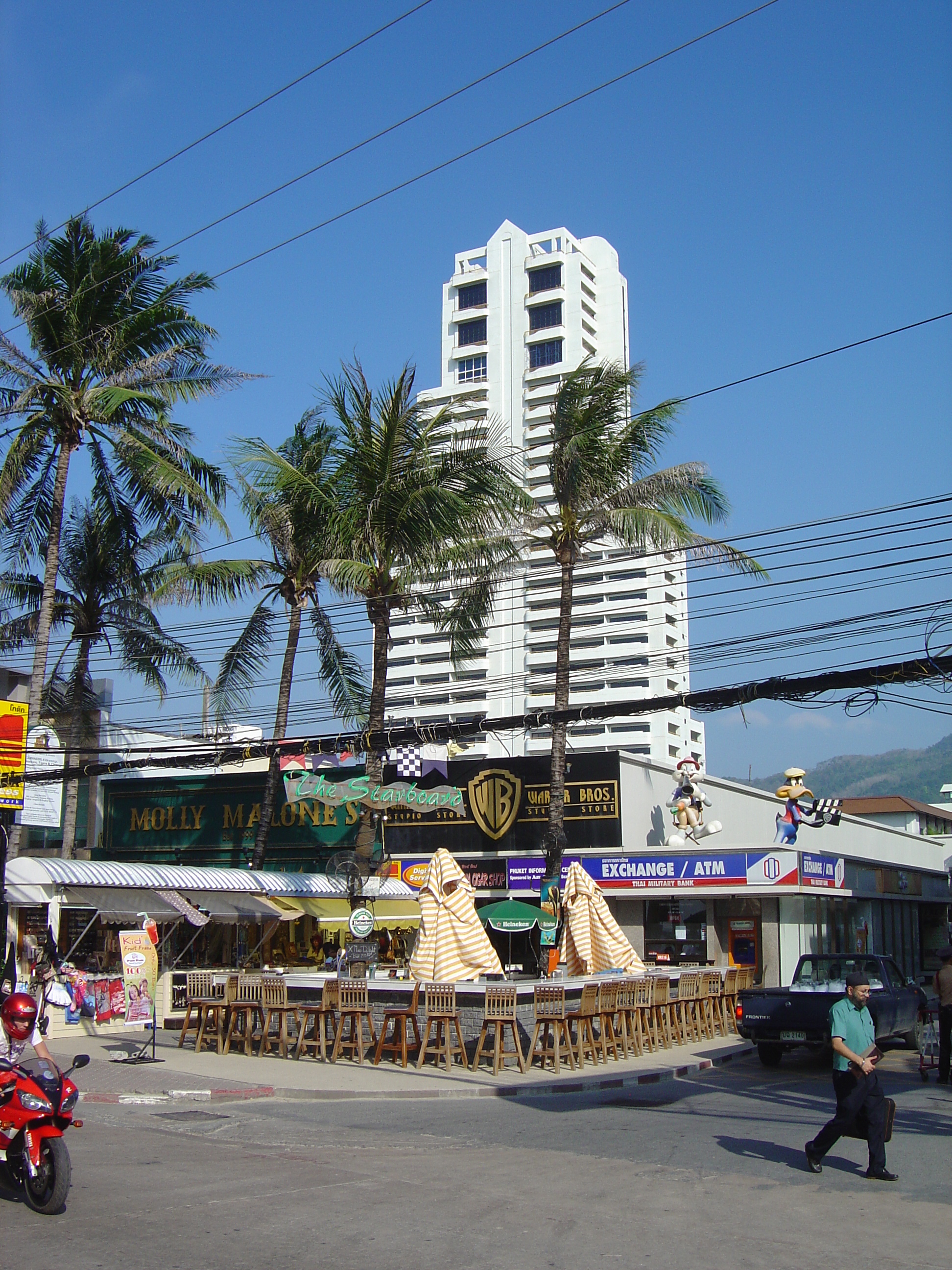 Picture Thailand Phuket Patong Beach Road 2005-12 15 - History Beach Road