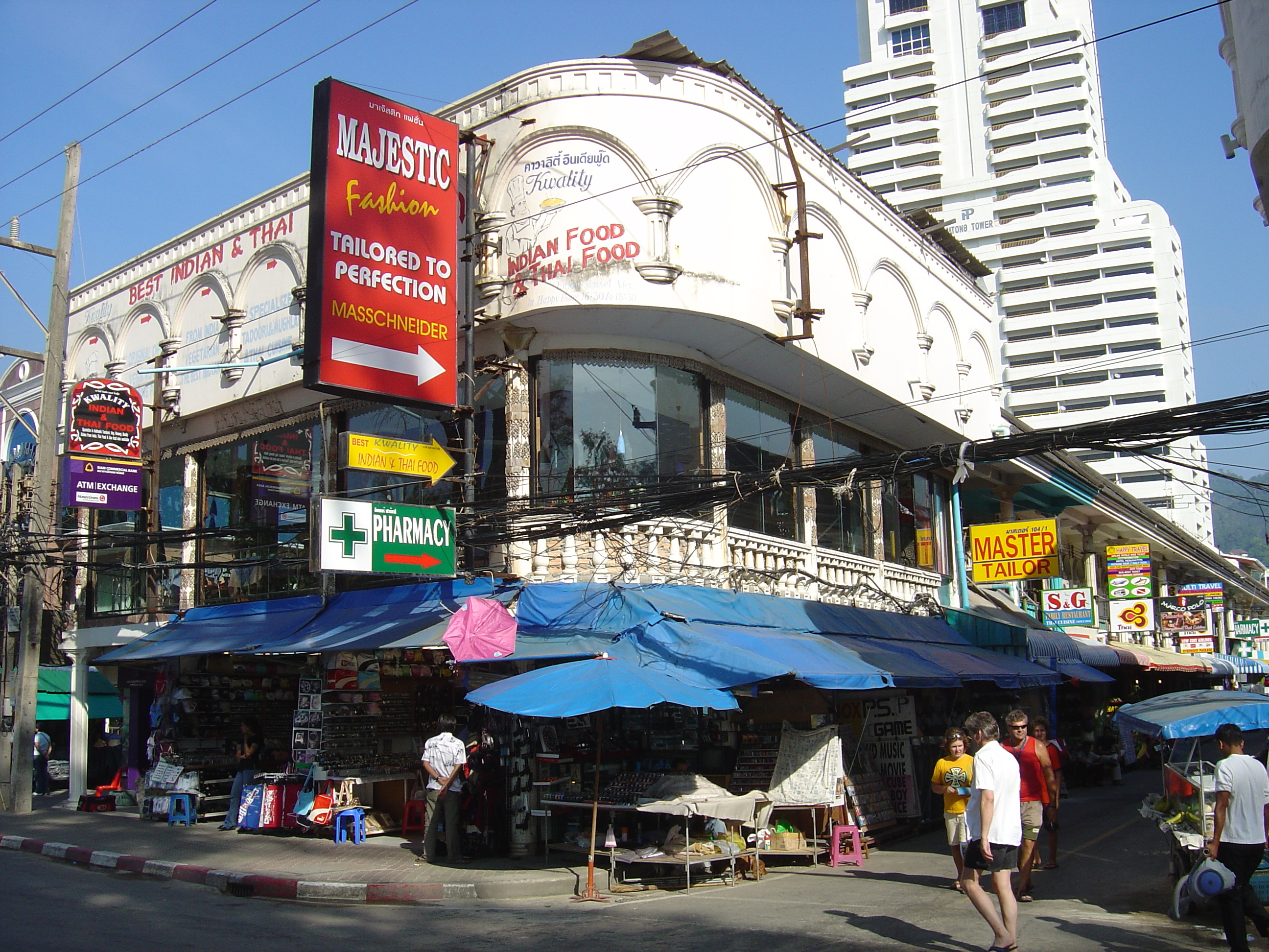 Picture Thailand Phuket Patong Beach Road 2005-12 26 - Tour Beach Road