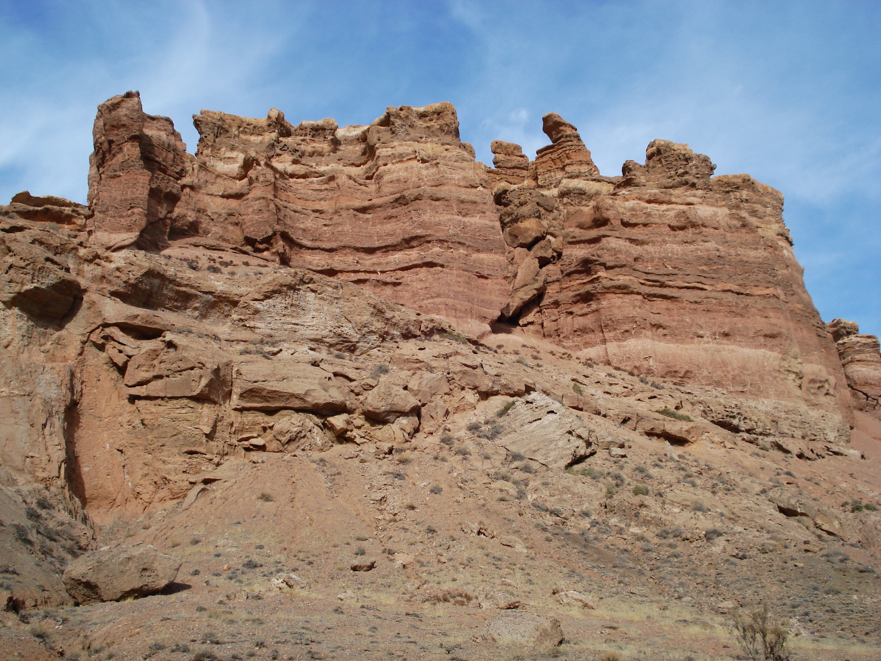 Picture Kazakhstan Charyn Canyon 2007-03 157 - History Charyn Canyon