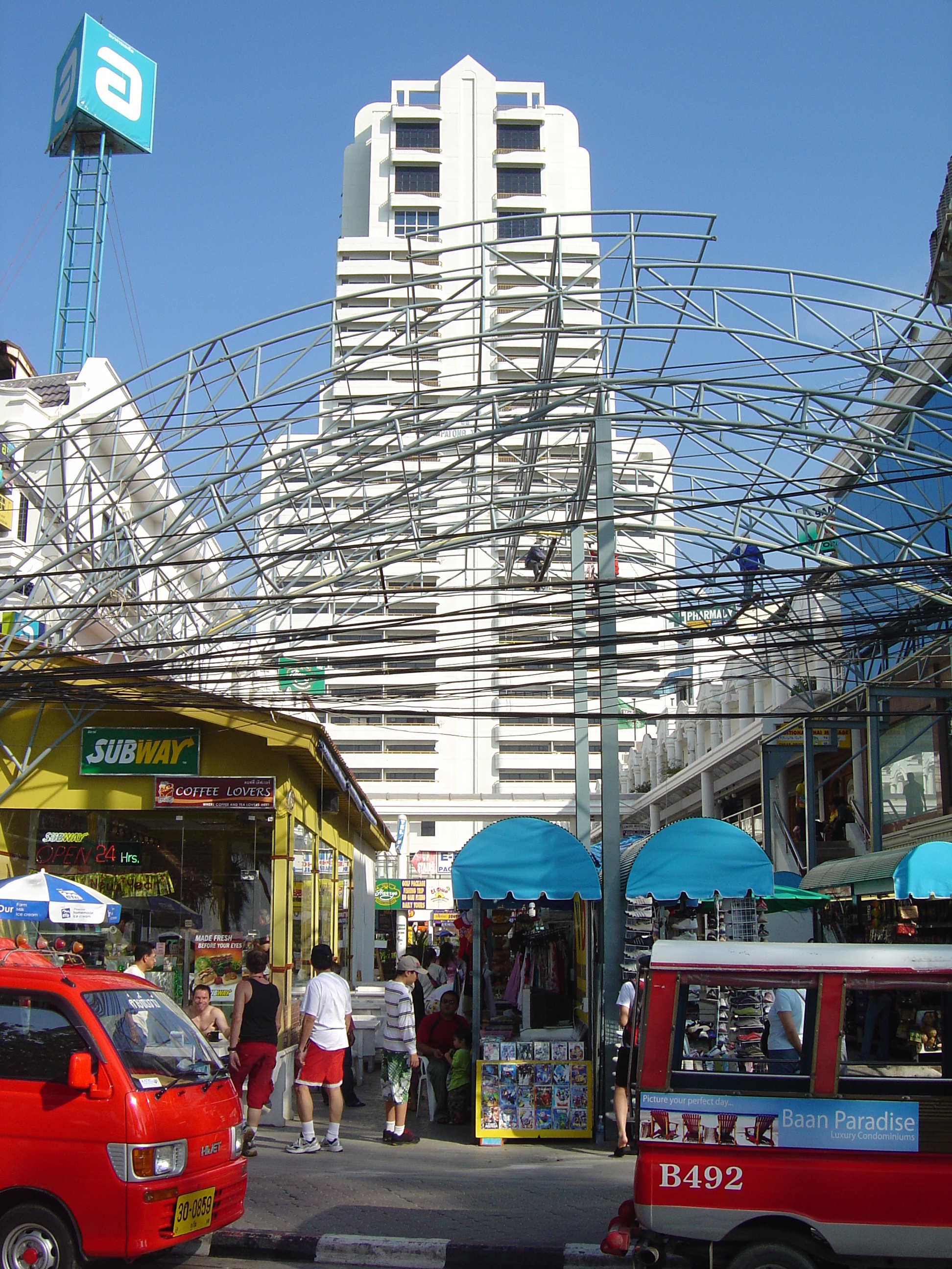 Picture Thailand Phuket Patong Beach Road 2005-12 63 - Recreation Beach Road