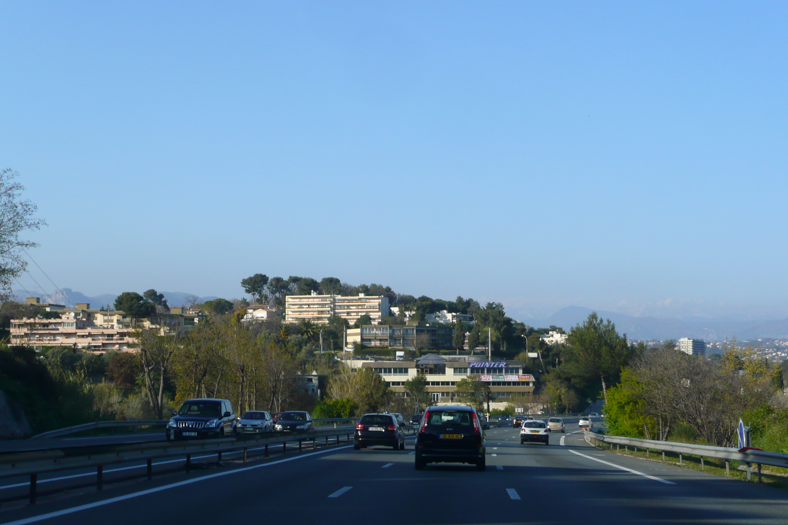 Picture France French Riviera Cannes to Cagnes road 2008-03 32 - Journey Cannes to Cagnes road