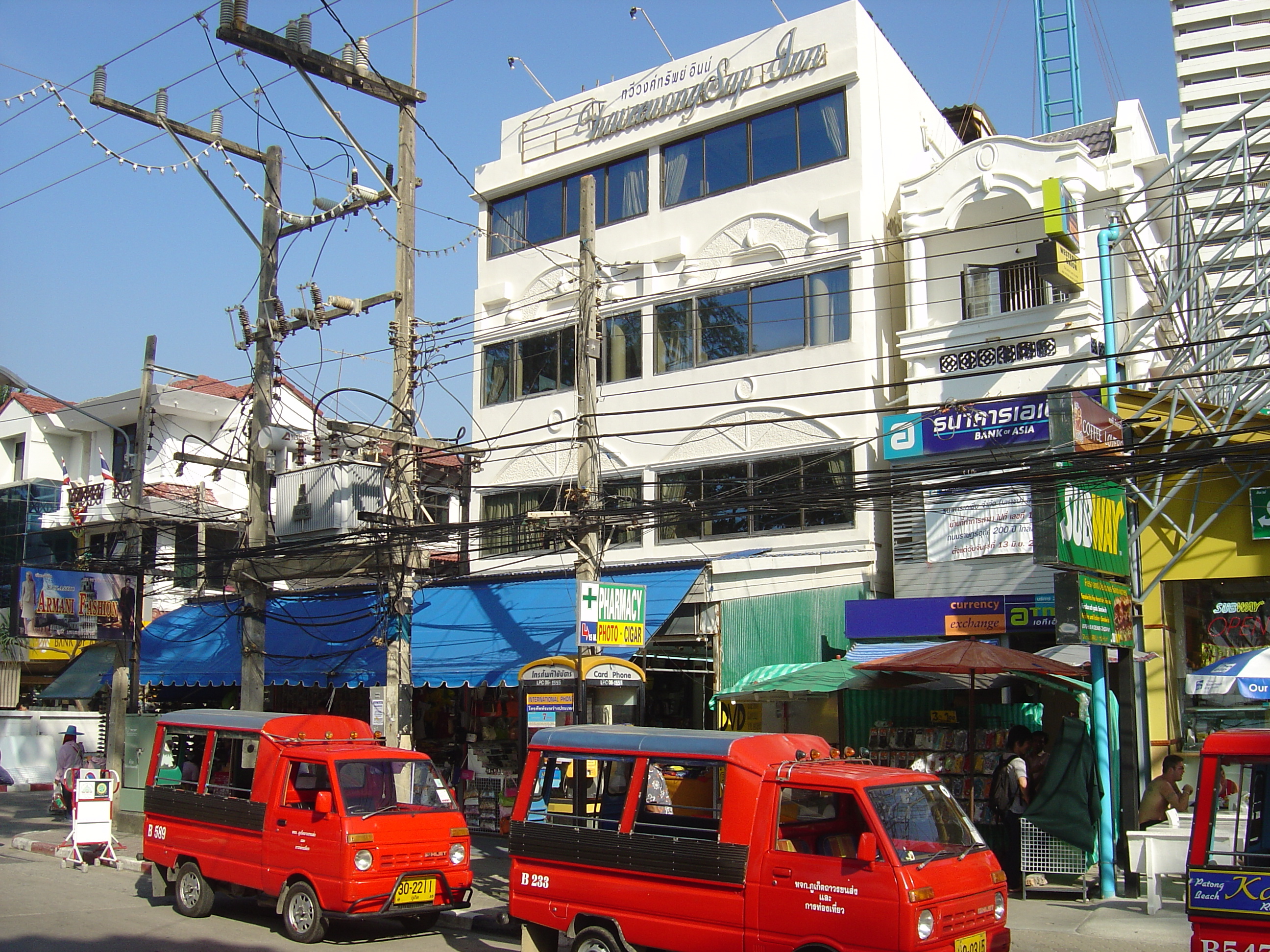 Picture Thailand Phuket Patong Beach Road 2005-12 24 - Journey Beach Road