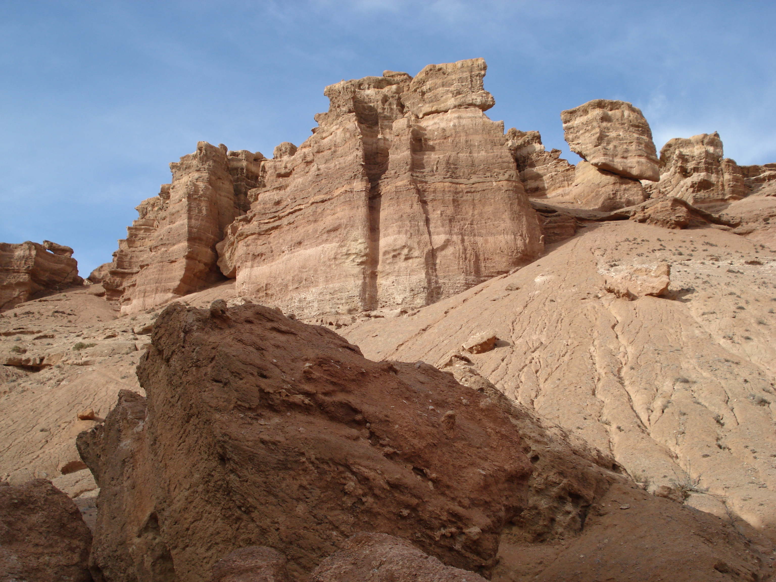 Picture Kazakhstan Charyn Canyon 2007-03 86 - History Charyn Canyon