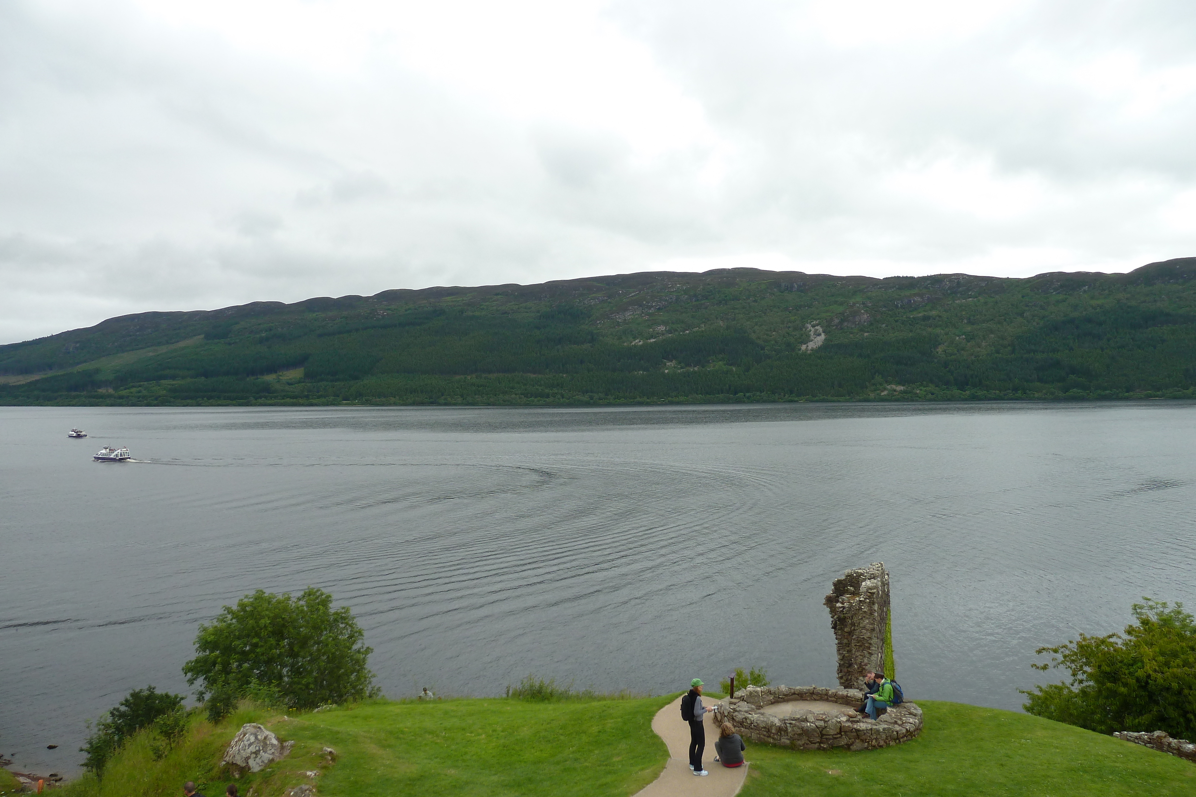 Picture United Kingdom Scotland Urquhart Castle (Loch Ness) 2011-07 9 - History Urquhart Castle (Loch Ness)