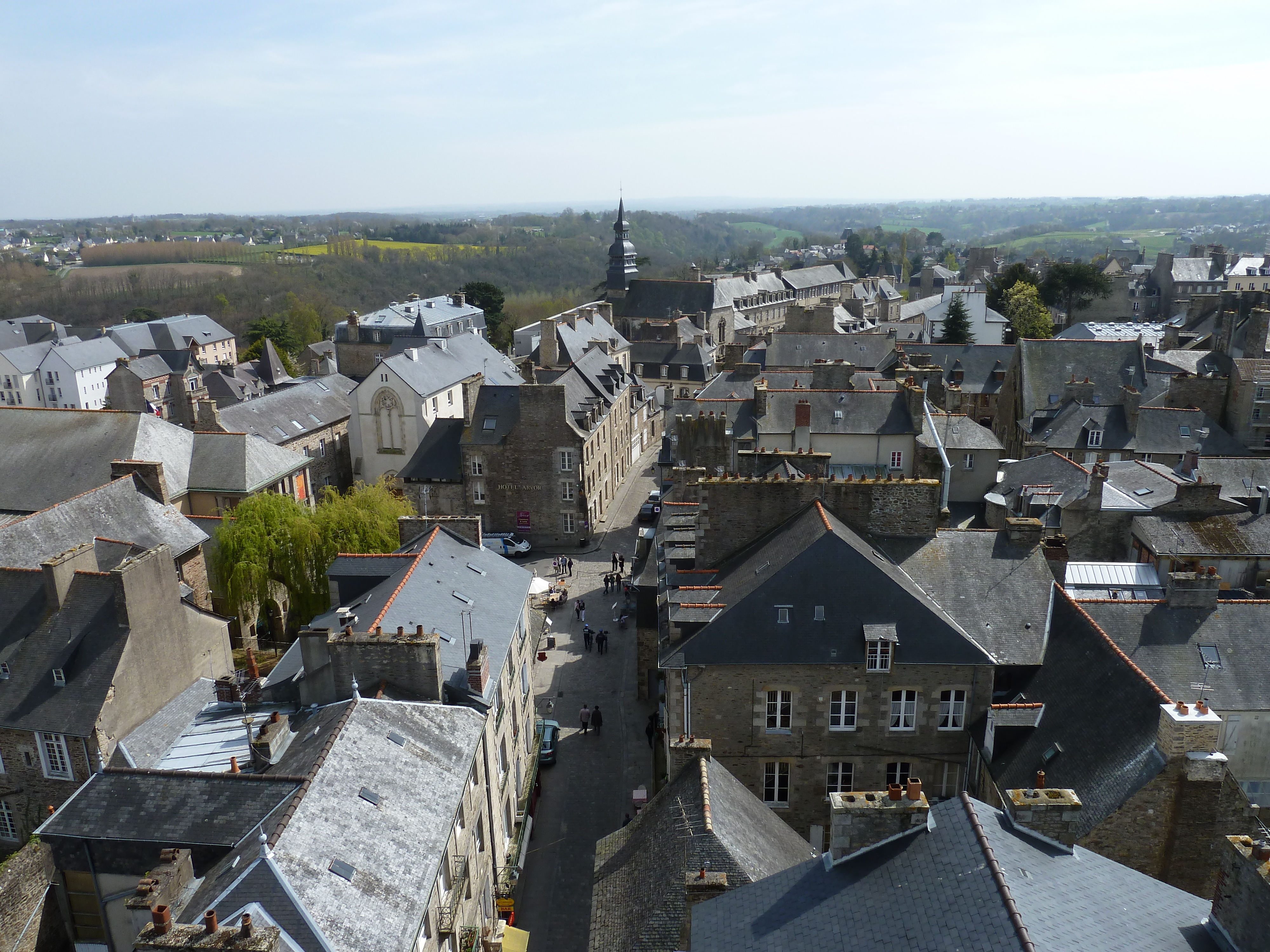 Picture France Dinan Dinan clock tower 2010-04 34 - History Dinan clock tower