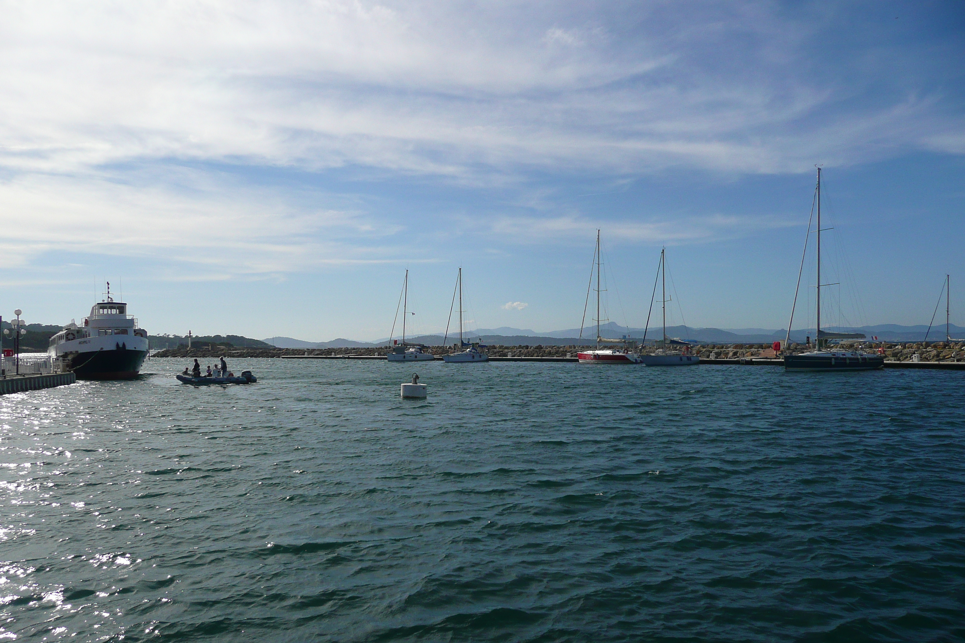 Picture France Porquerolles Island Porquerolles harbour 2008-05 10 - Center Porquerolles harbour