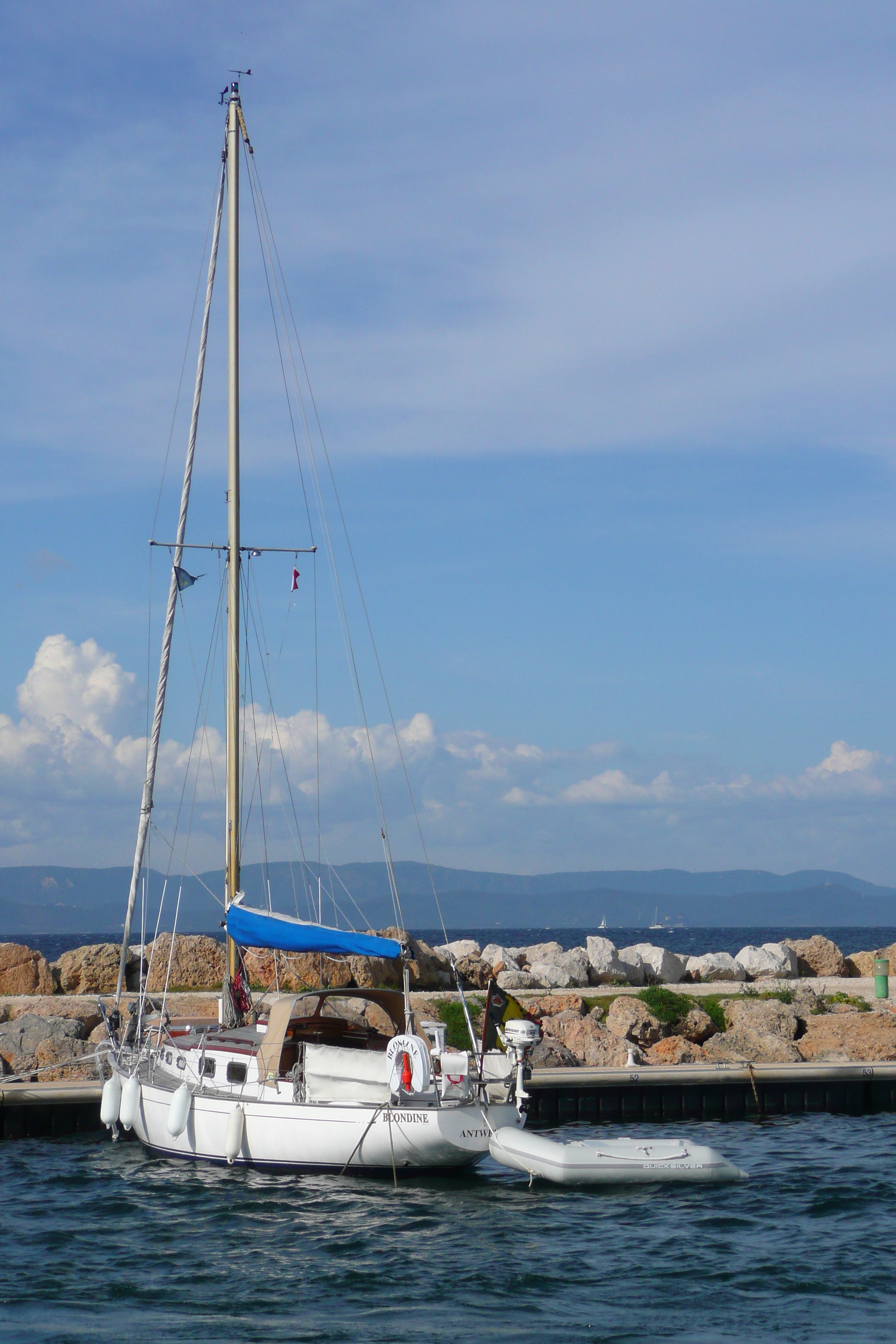 Picture France Porquerolles Island Porquerolles harbour 2008-05 18 - Tours Porquerolles harbour