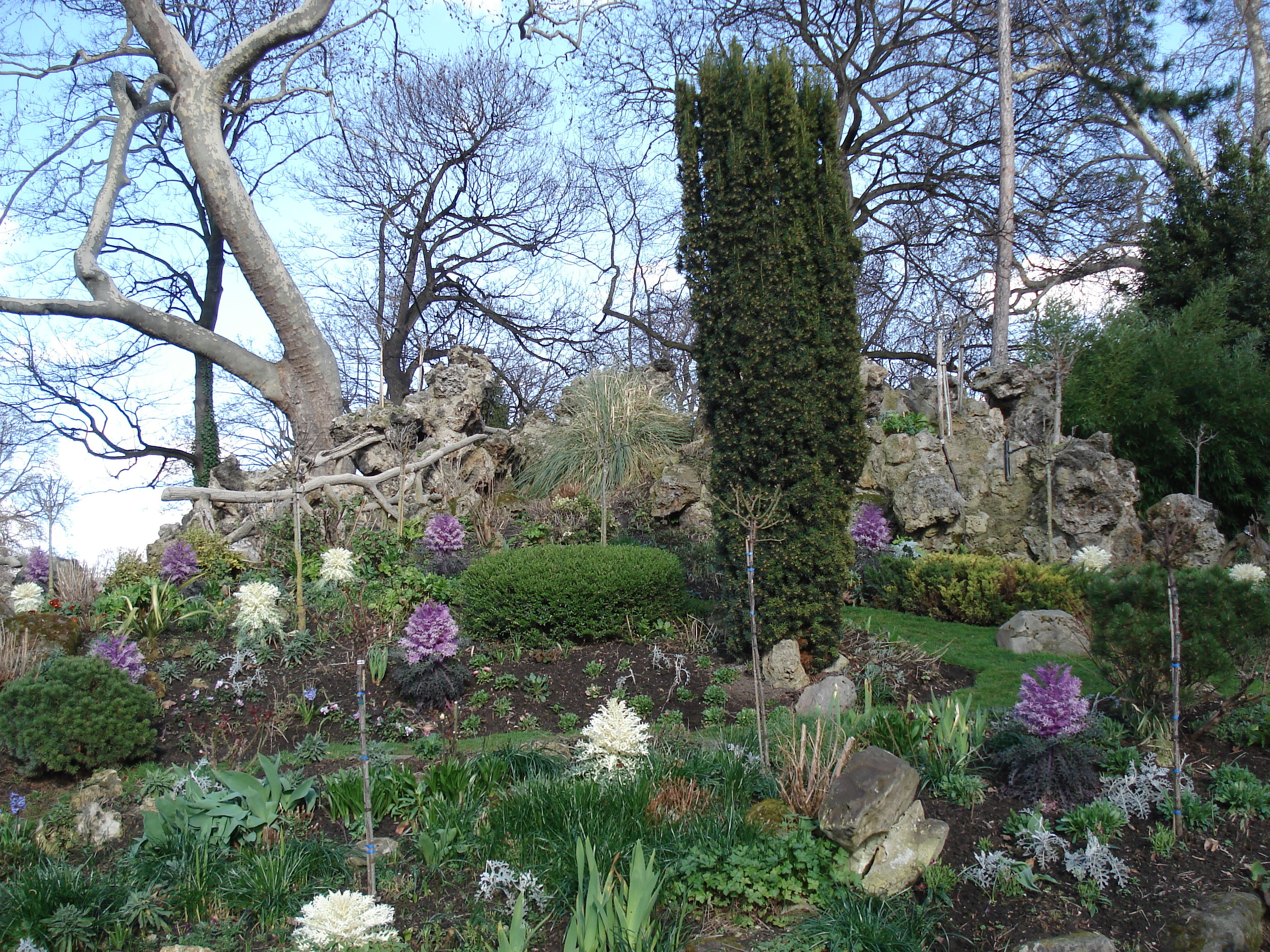 Picture France Paris Monceau Garden 2006-03 8 - Discovery Monceau Garden