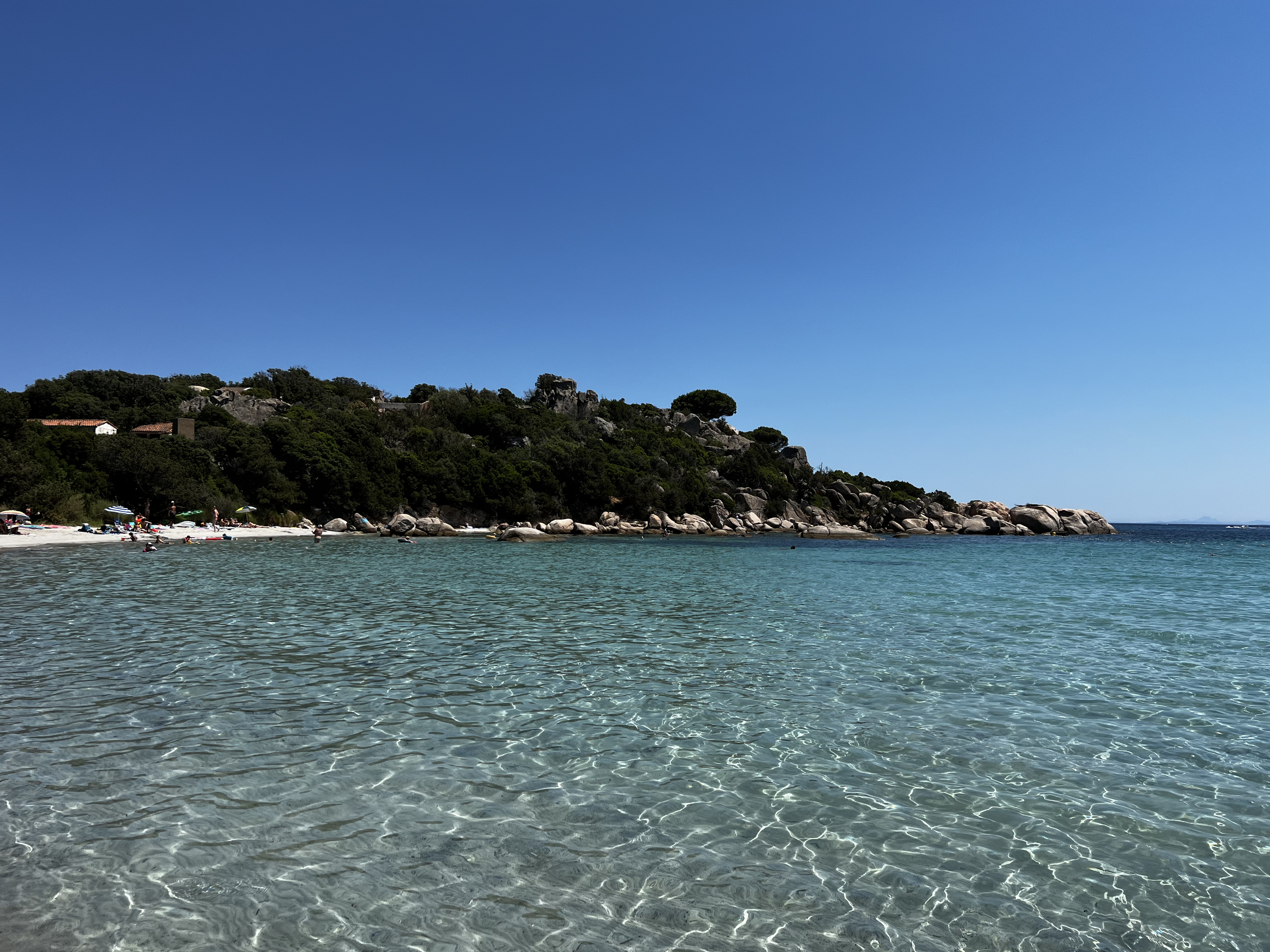 Picture France Corsica Santa Giulia Beach 2022-07 12 - History Santa Giulia Beach