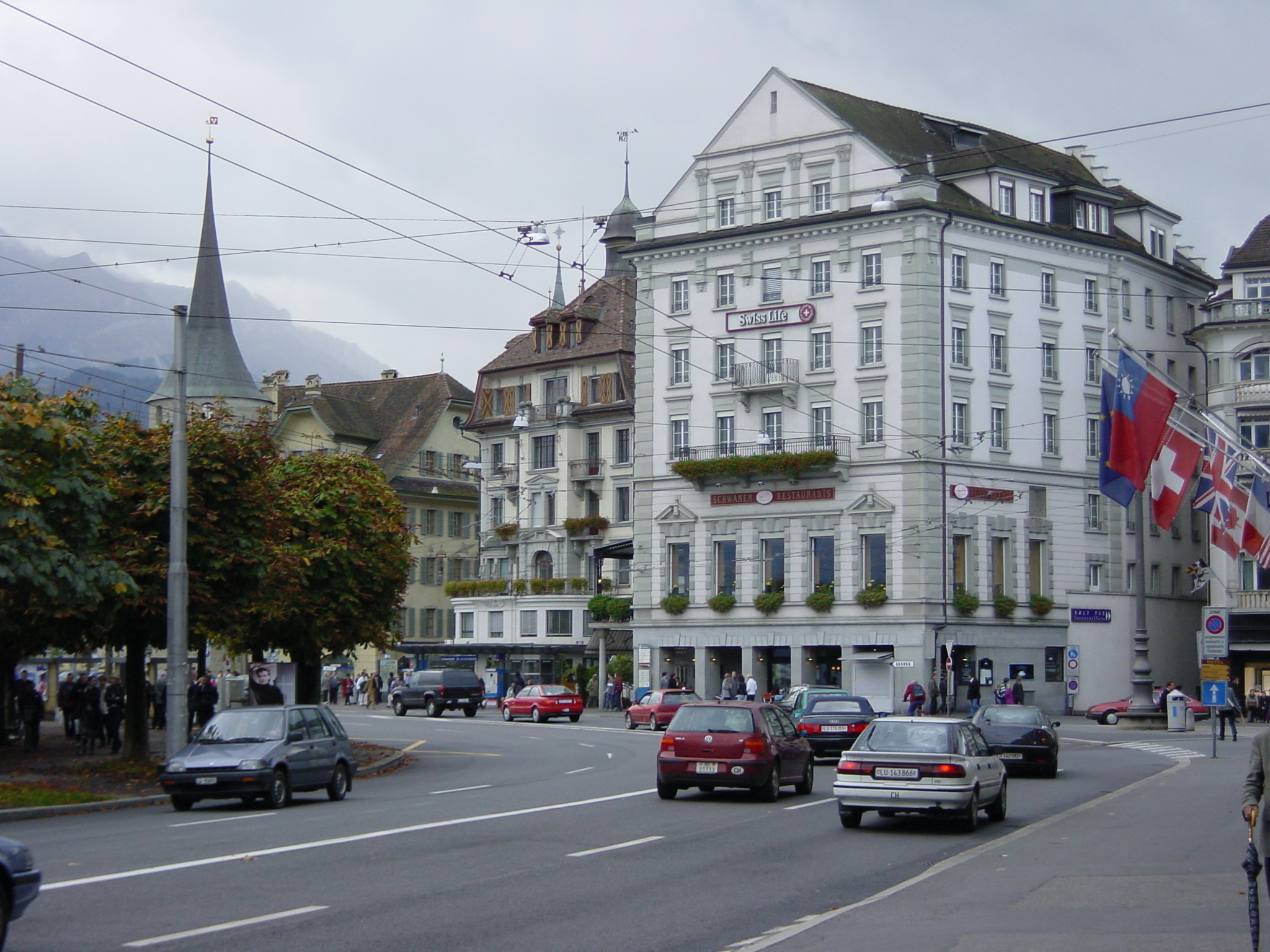 Picture Swiss Lucerne 2001-10 26 - Center Lucerne