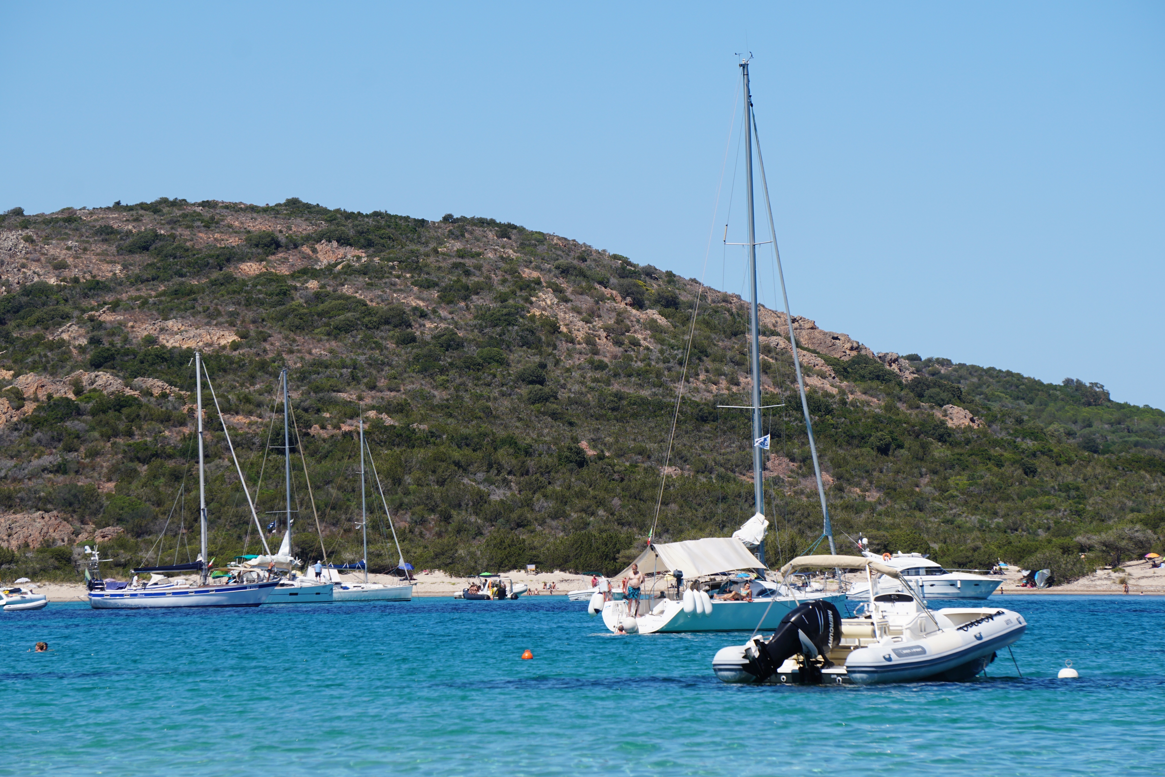 Picture France Corsica Rondinara Beach 2017-07 33 - History Rondinara Beach