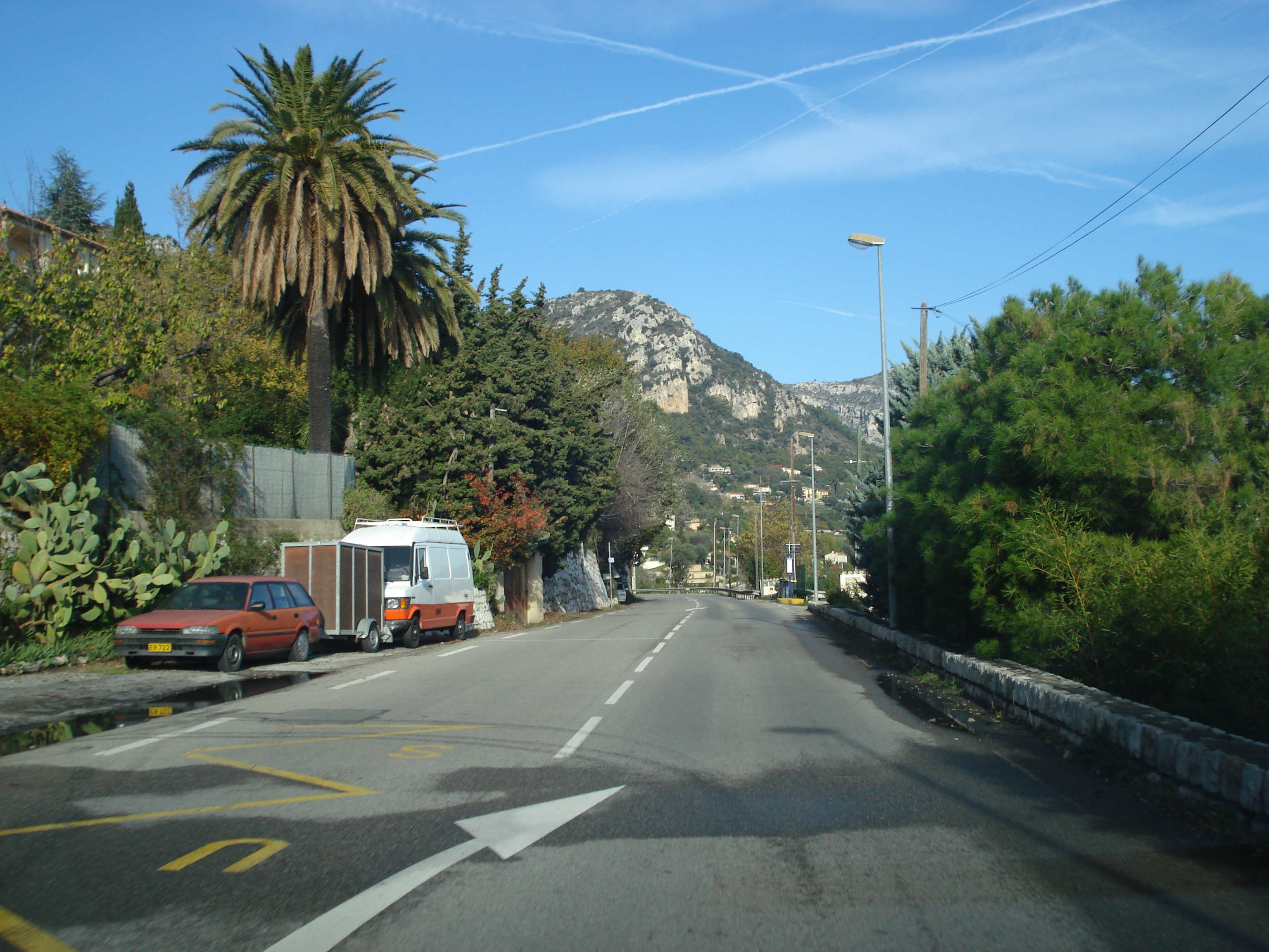 Picture France French Riviera Vence to St. Jeannet Road 2006-12 64 - Center Vence to St. Jeannet Road