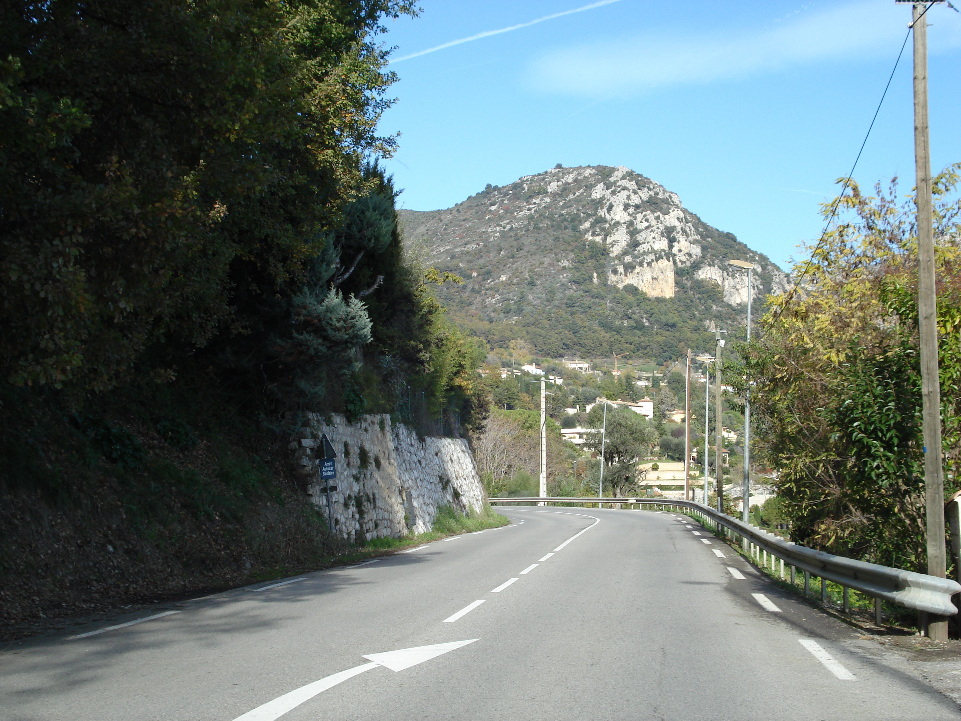 Picture France French Riviera Vence to St. Jeannet Road 2006-12 69 - History Vence to St. Jeannet Road