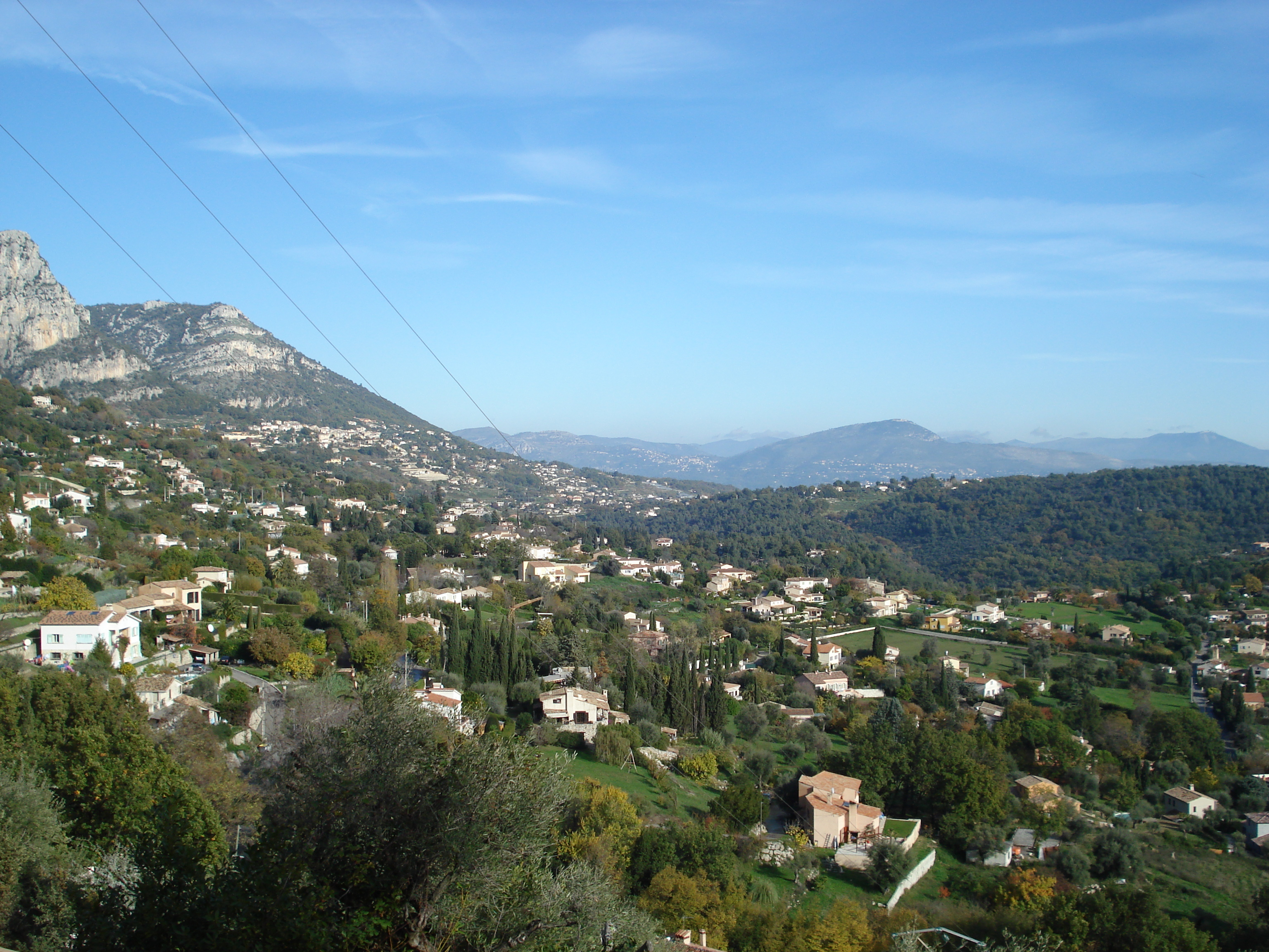 Picture France French Riviera Vence to St. Jeannet Road 2006-12 67 - Discovery Vence to St. Jeannet Road