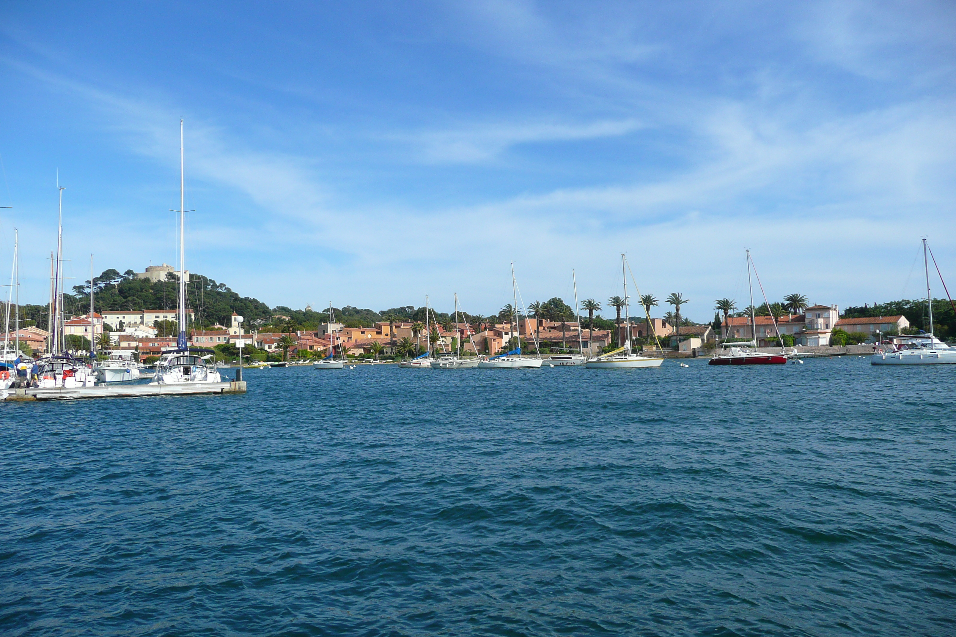 Picture France Porquerolles Island Porquerolles harbour 2008-05 16 - Journey Porquerolles harbour