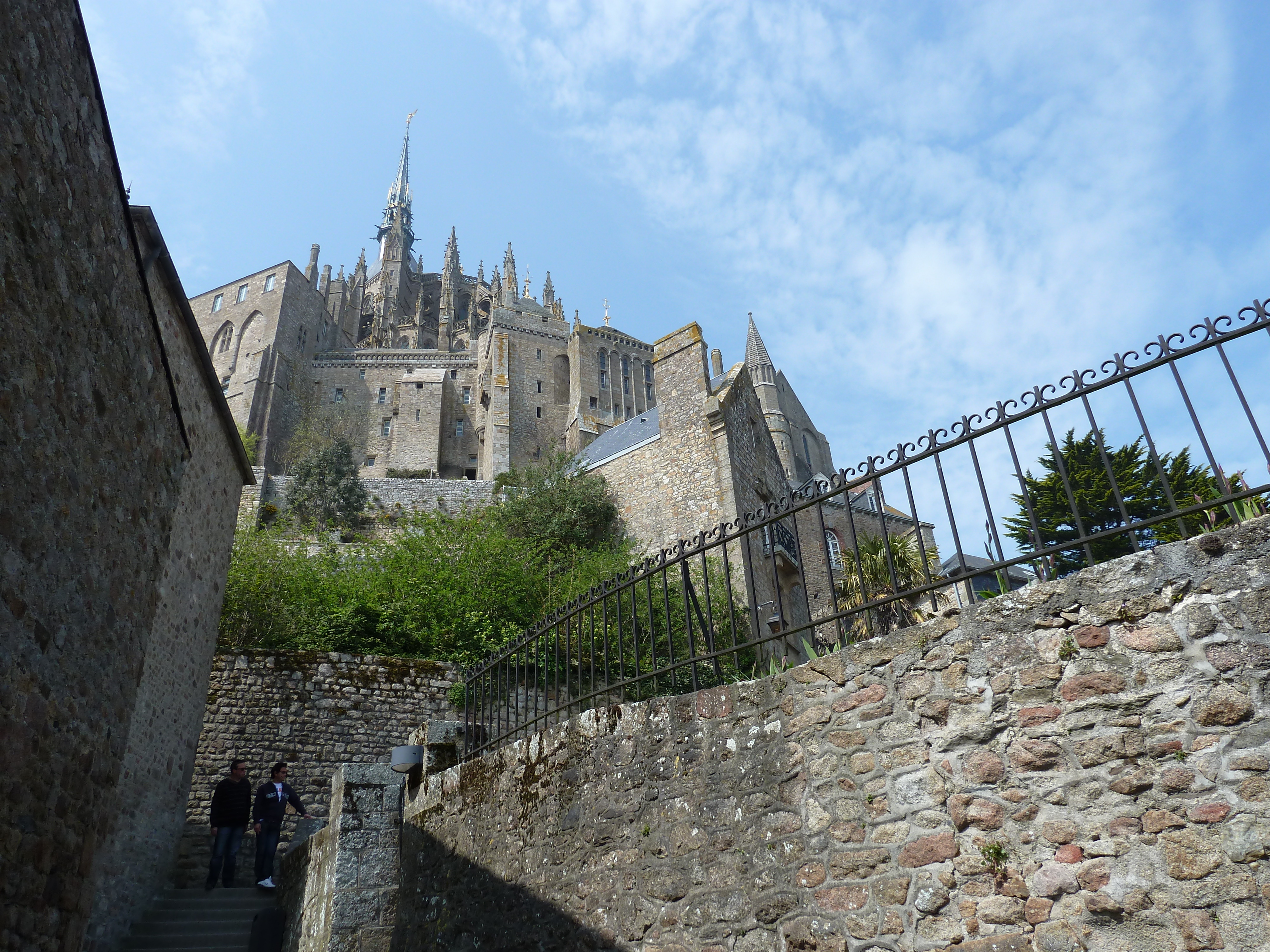 Picture France Mont St Michel Mont St Michel Village 2010-04 15 - History Mont St Michel Village