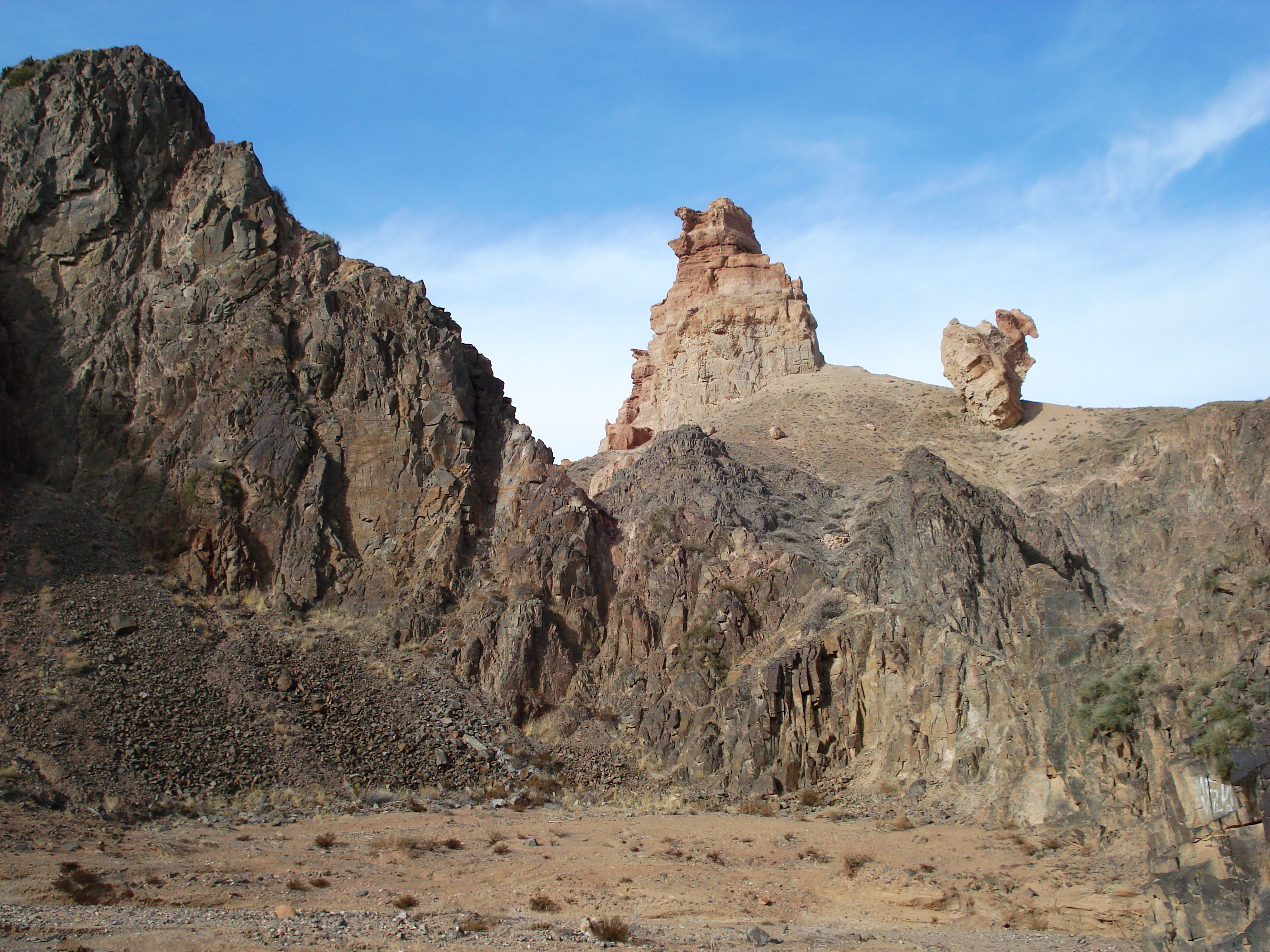 Picture Kazakhstan Charyn Canyon 2007-03 7 - Center Charyn Canyon