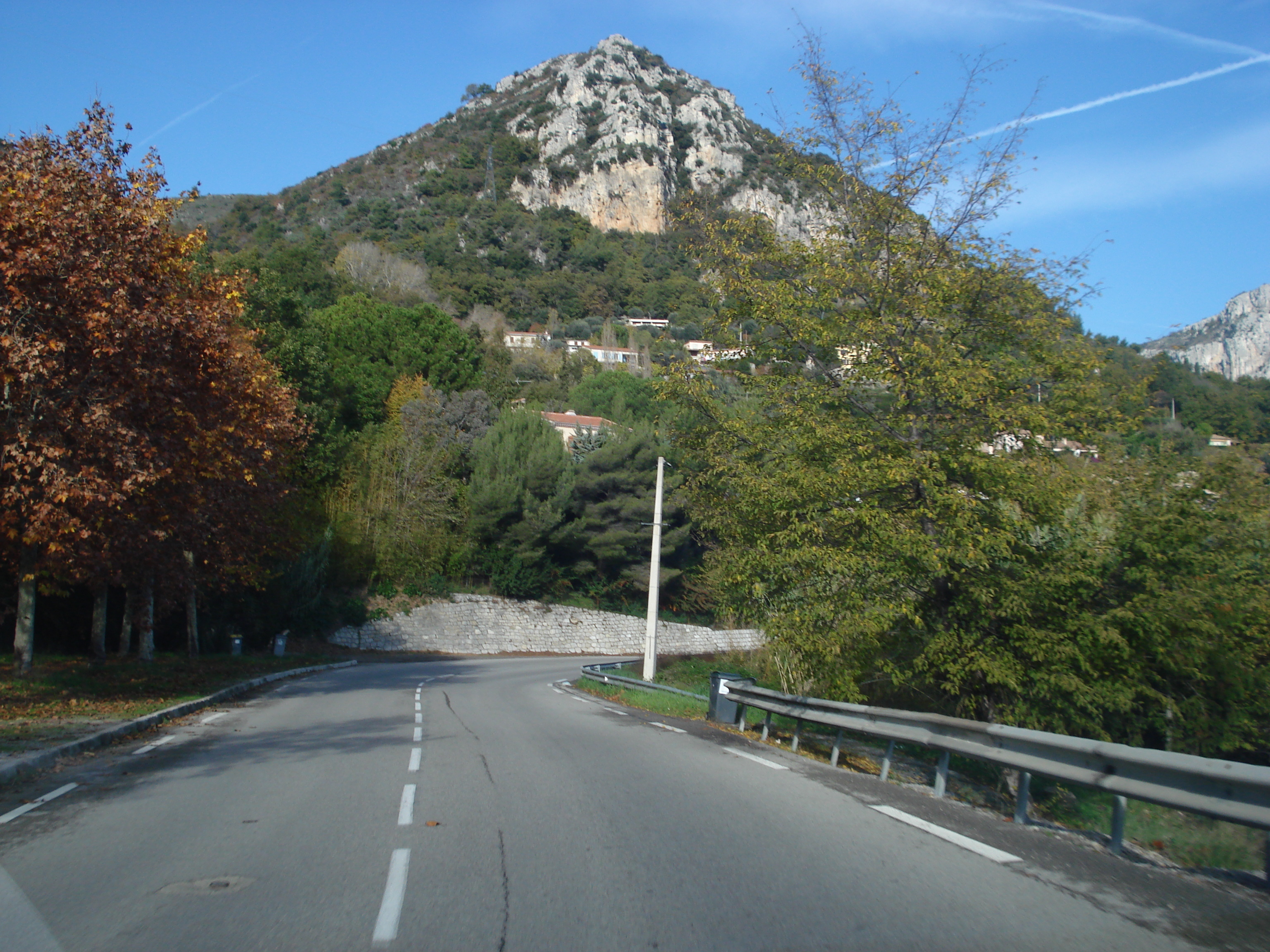 Picture France French Riviera Vence to St. Jeannet Road 2006-12 63 - Center Vence to St. Jeannet Road