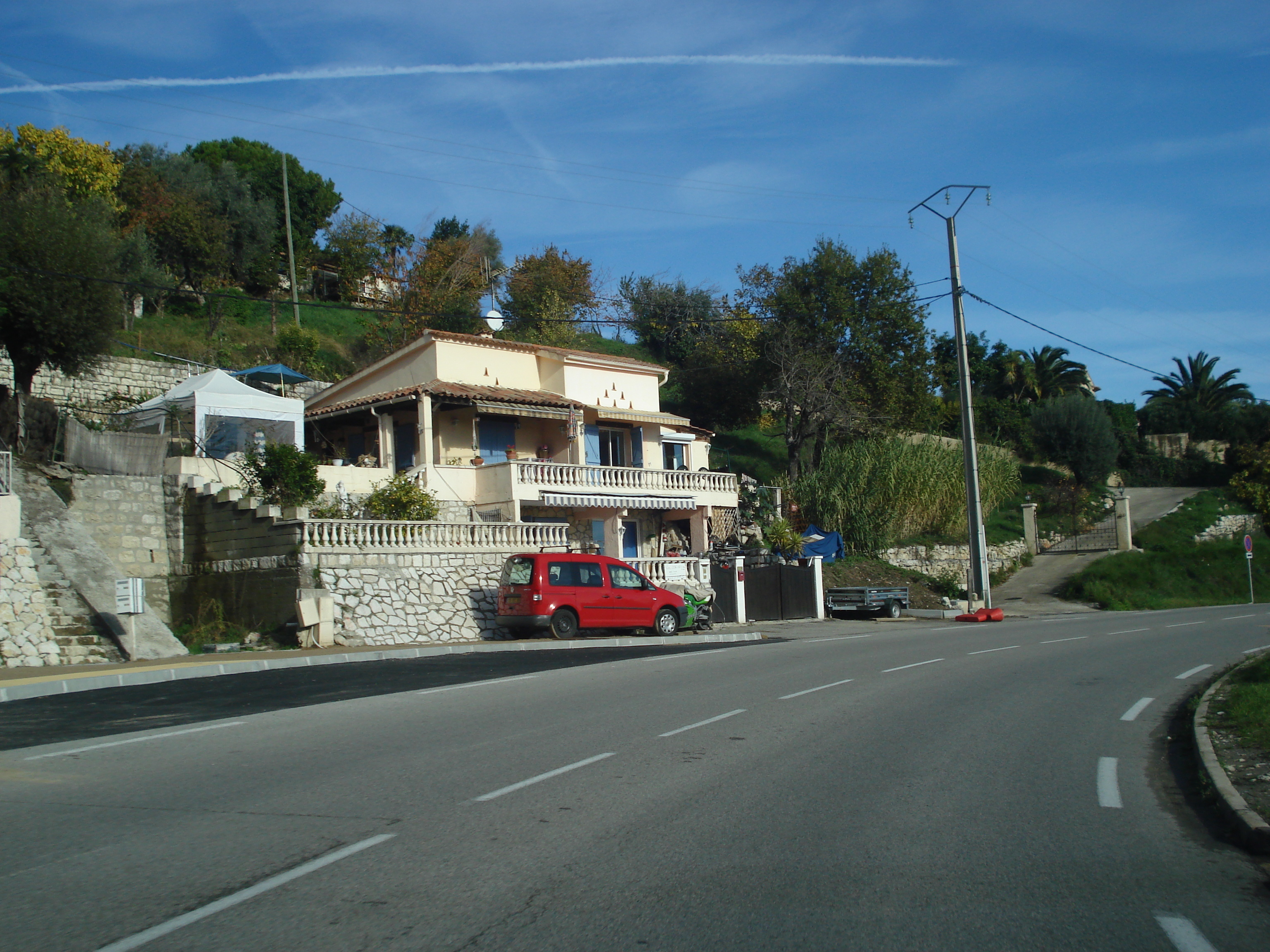 Picture France French Riviera Vence to St. Jeannet Road 2006-12 68 - Around Vence to St. Jeannet Road