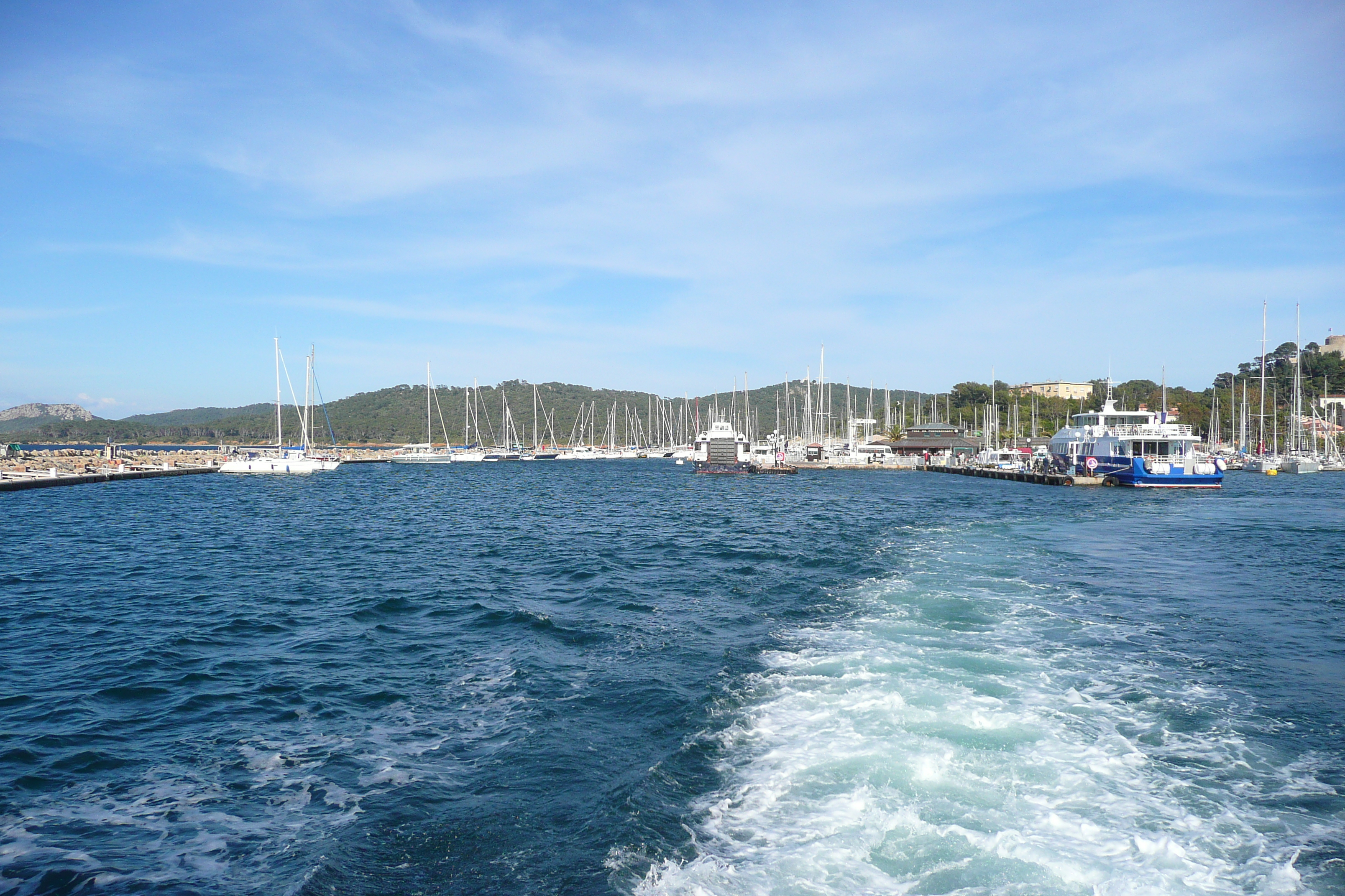 Picture France Porquerolles Island Porquerolles harbour 2008-05 55 - Tours Porquerolles harbour