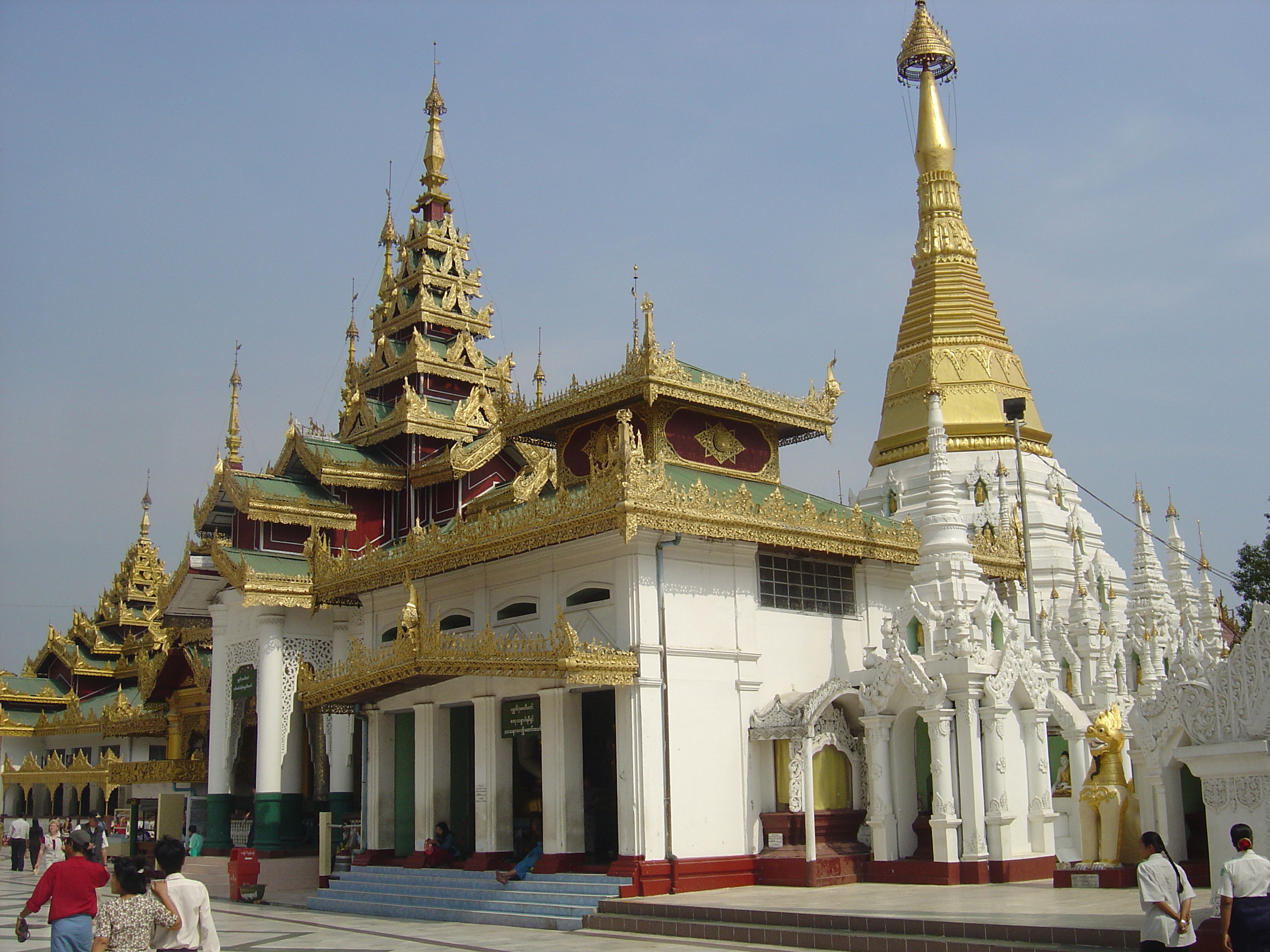 Picture Myanmar Yangon Shwedagon Pagoda 2005-01 29 - History Shwedagon Pagoda