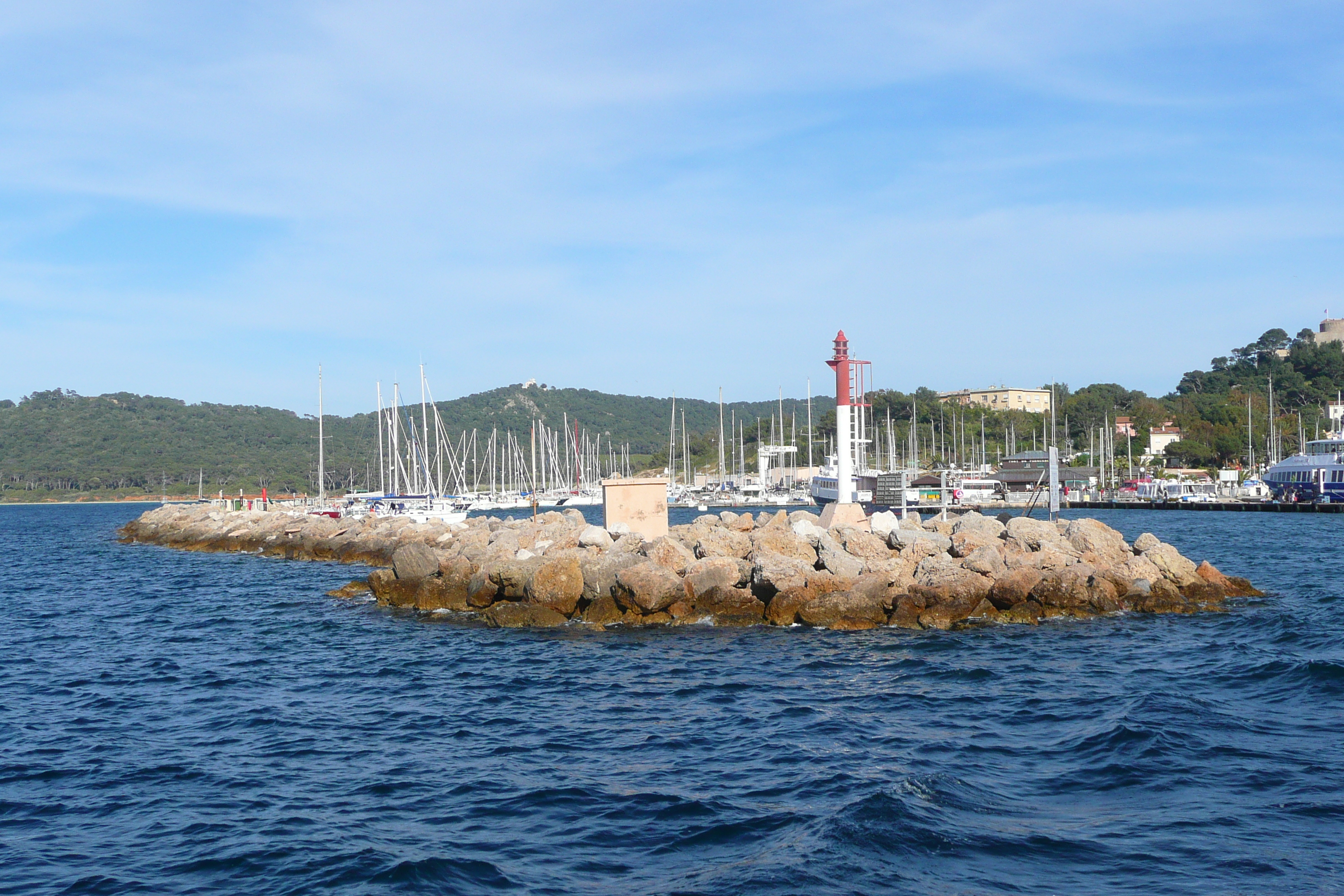 Picture France Porquerolles Island Porquerolles harbour 2008-05 64 - History Porquerolles harbour