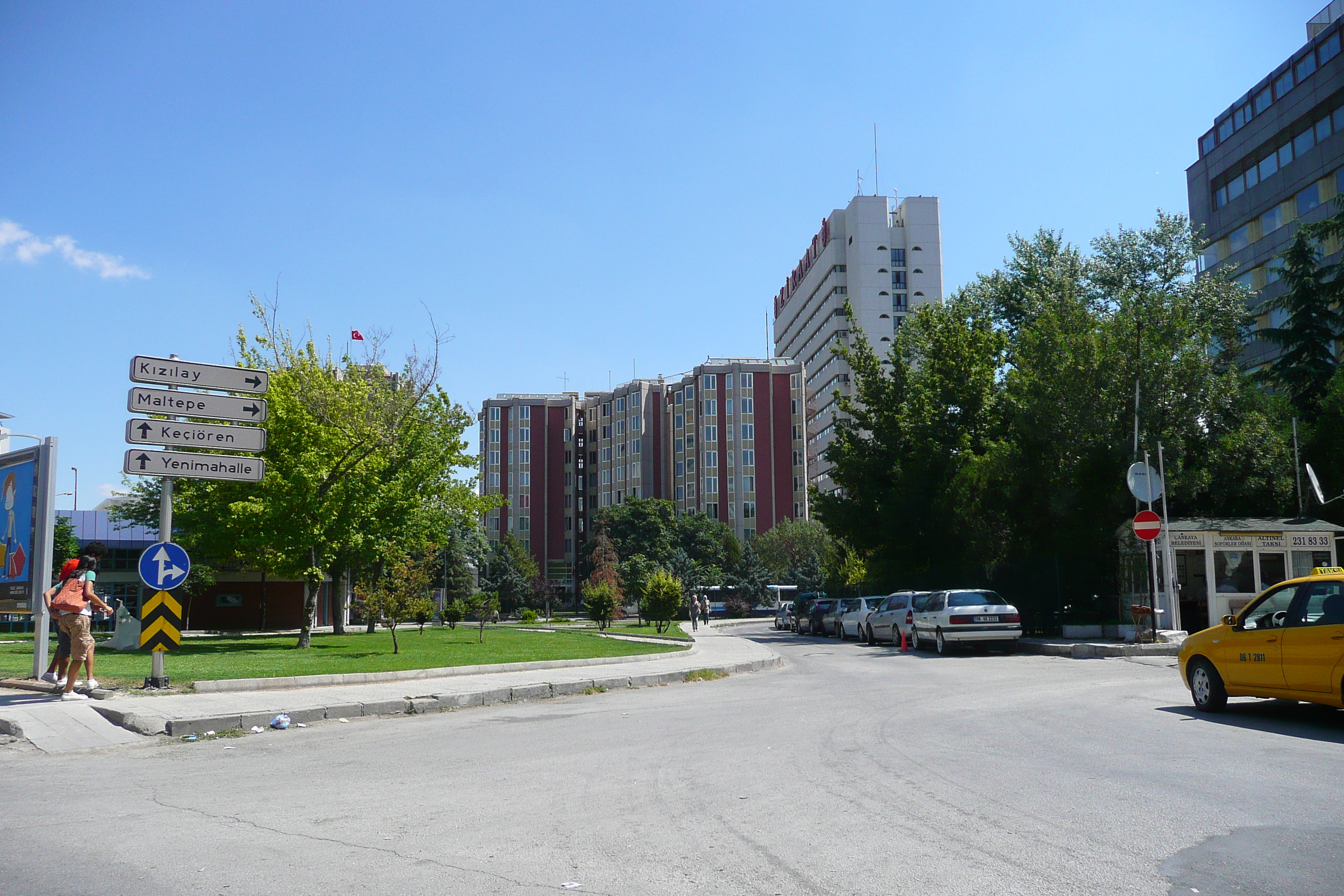 Picture Turkey Ankara Bilkent to Ankara road 2008-07 31 - History Bilkent to Ankara road