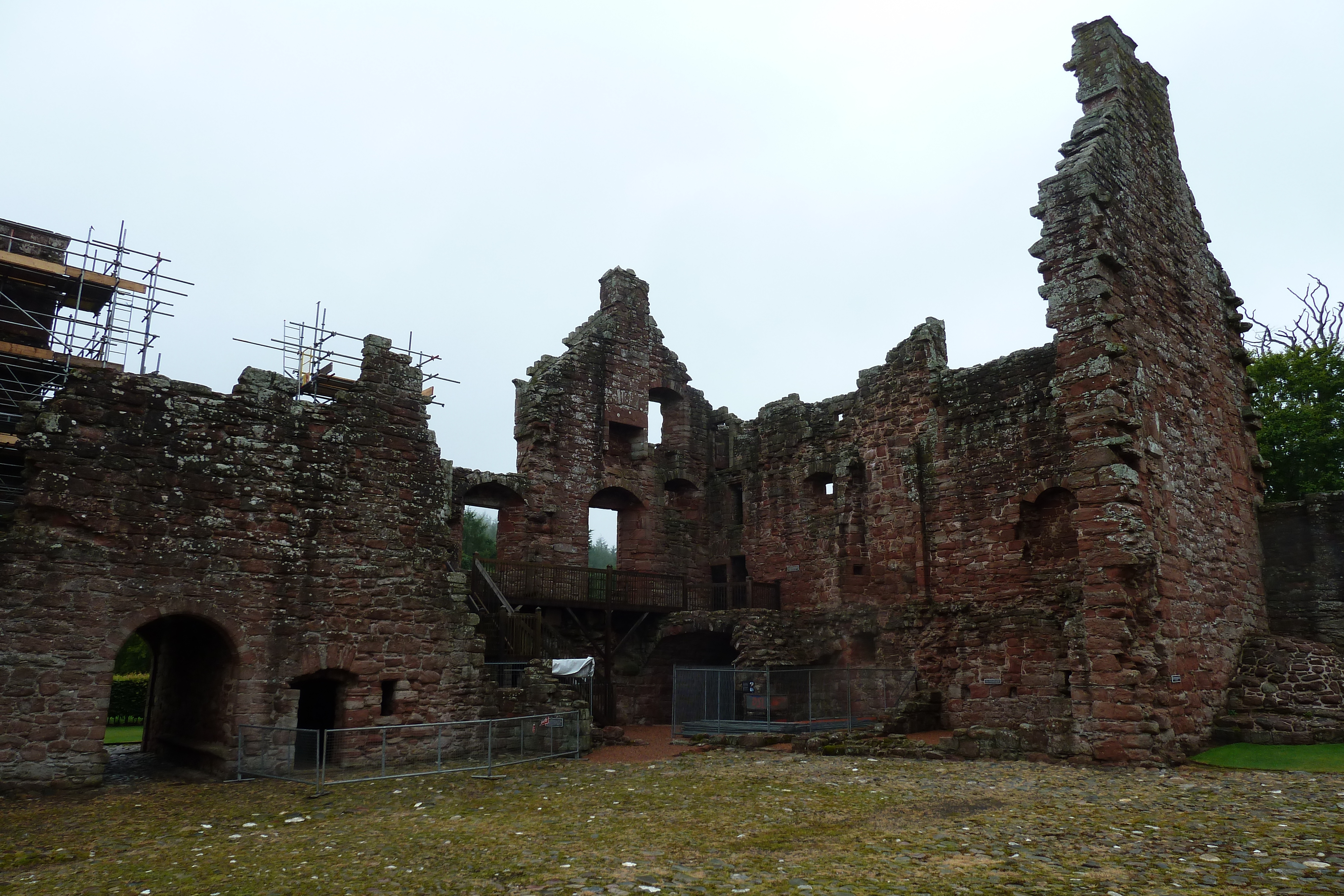 Picture United Kingdom Scotland Edzell Castle 2011-07 3 - History Edzell Castle