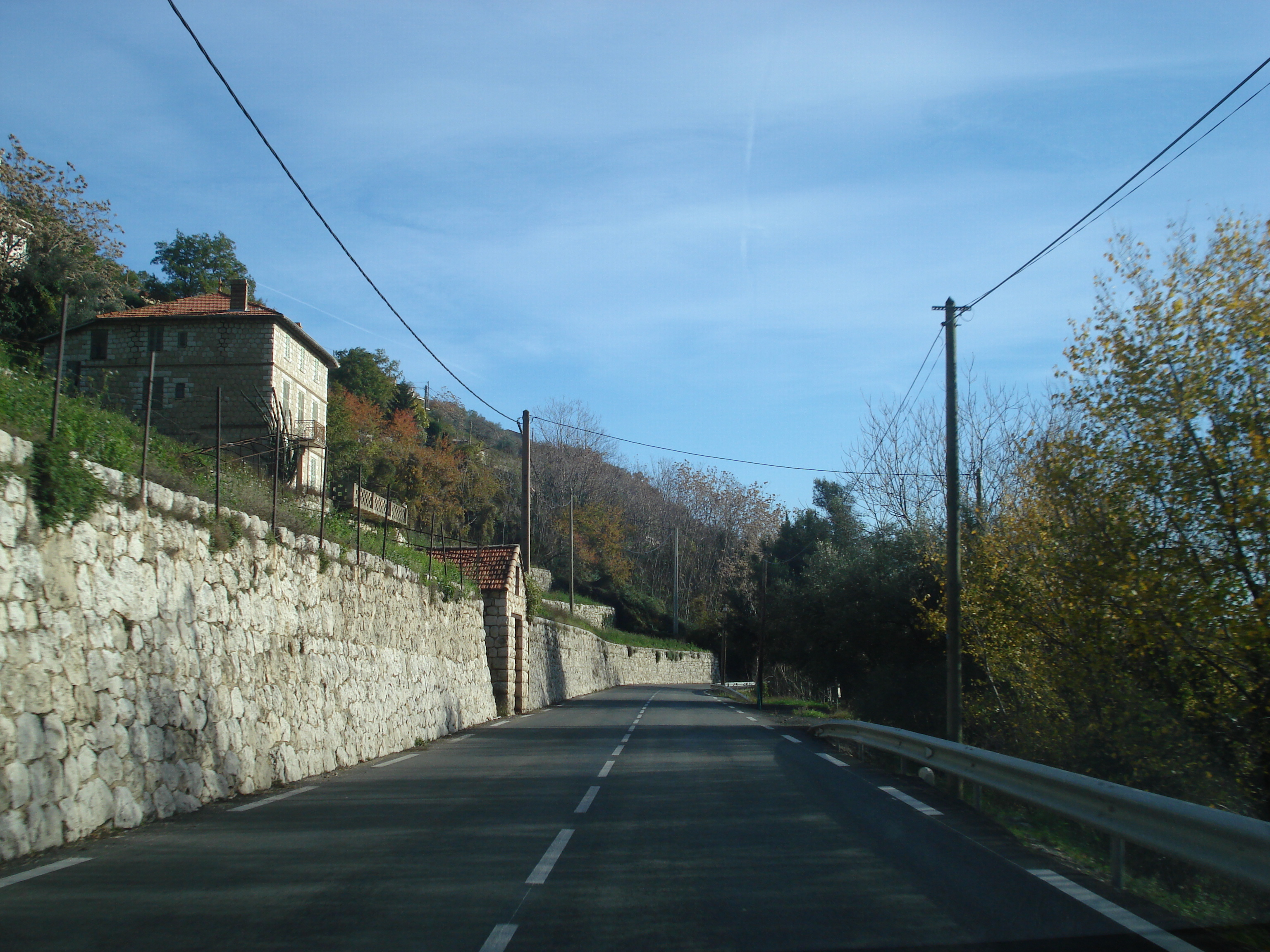 Picture France French Riviera Vence to St. Jeannet Road 2006-12 47 - Journey Vence to St. Jeannet Road