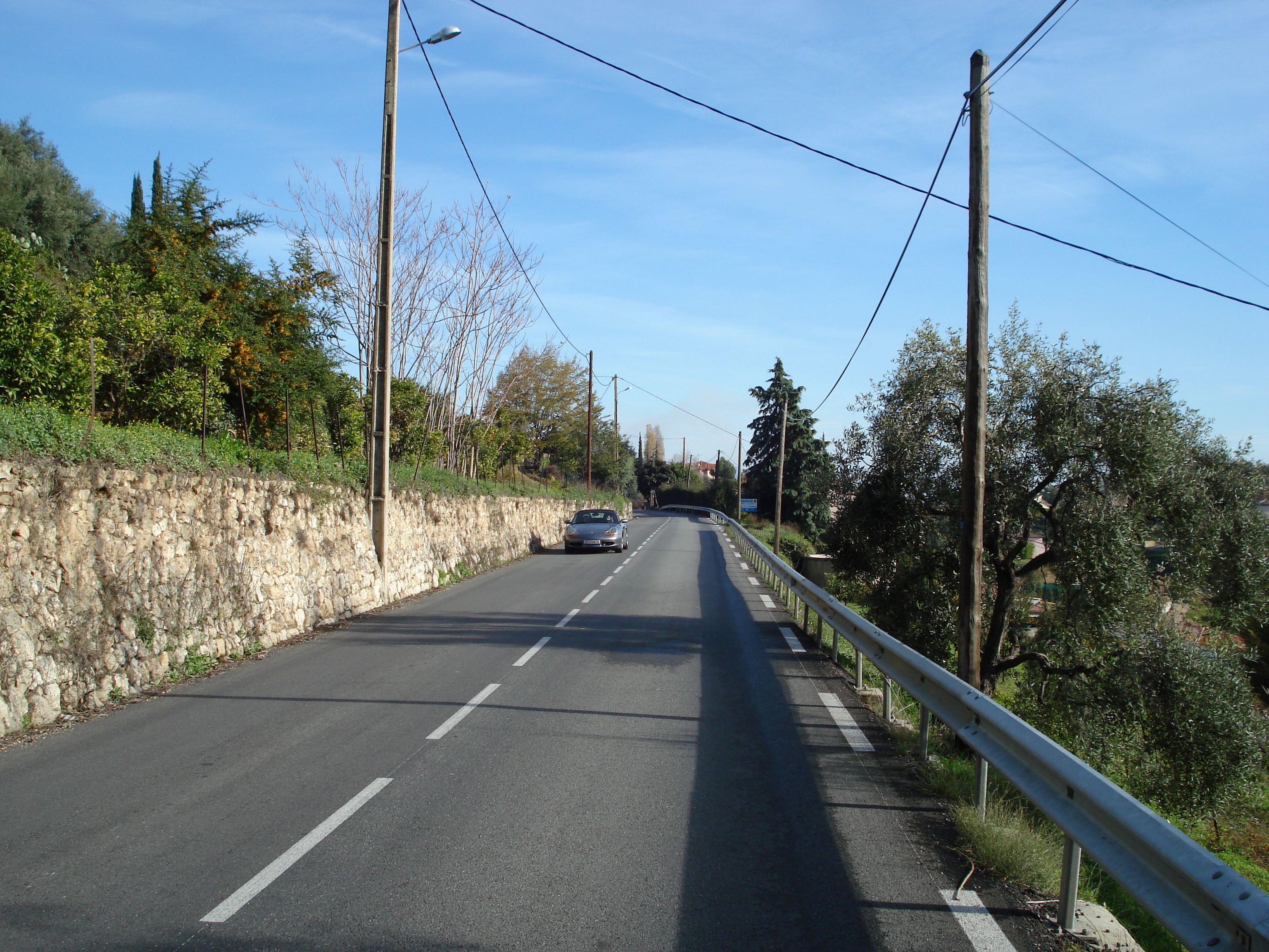 Picture France French Riviera Vence to St. Jeannet Road 2006-12 29 - Recreation Vence to St. Jeannet Road