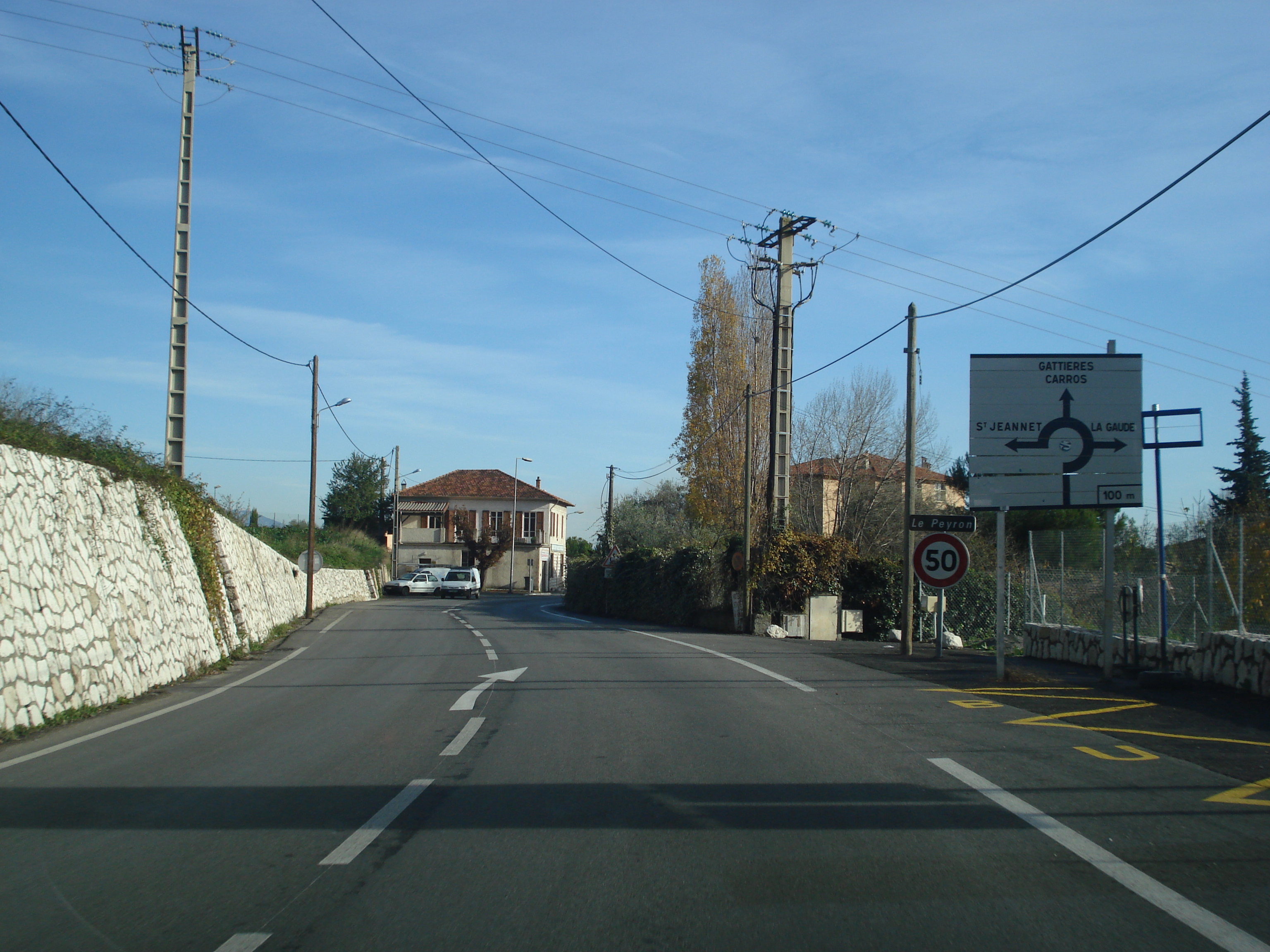 Picture France French Riviera Vence to St. Jeannet Road 2006-12 38 - Around Vence to St. Jeannet Road