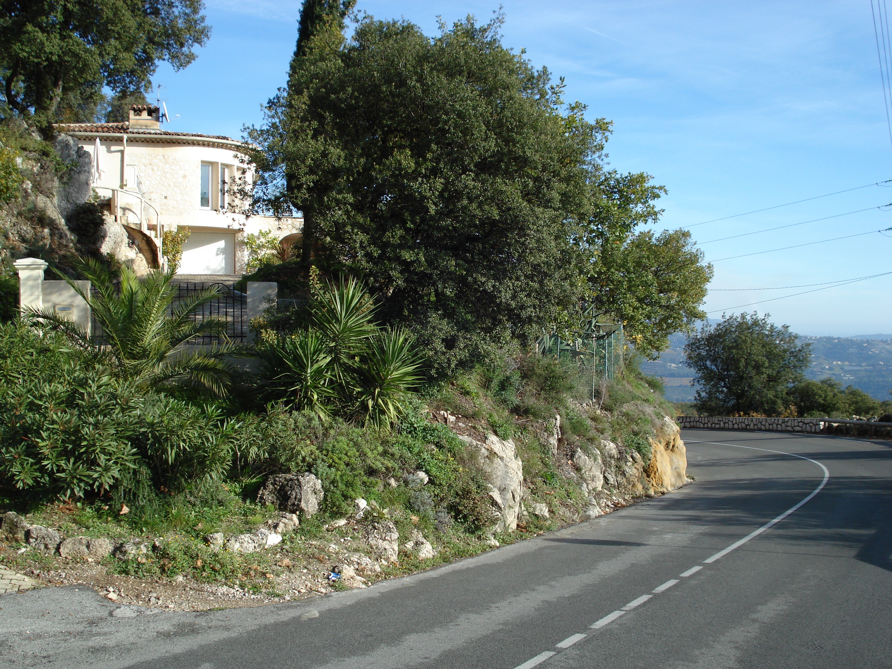 Picture France French Riviera Vence to St. Jeannet Road 2006-12 27 - Around Vence to St. Jeannet Road