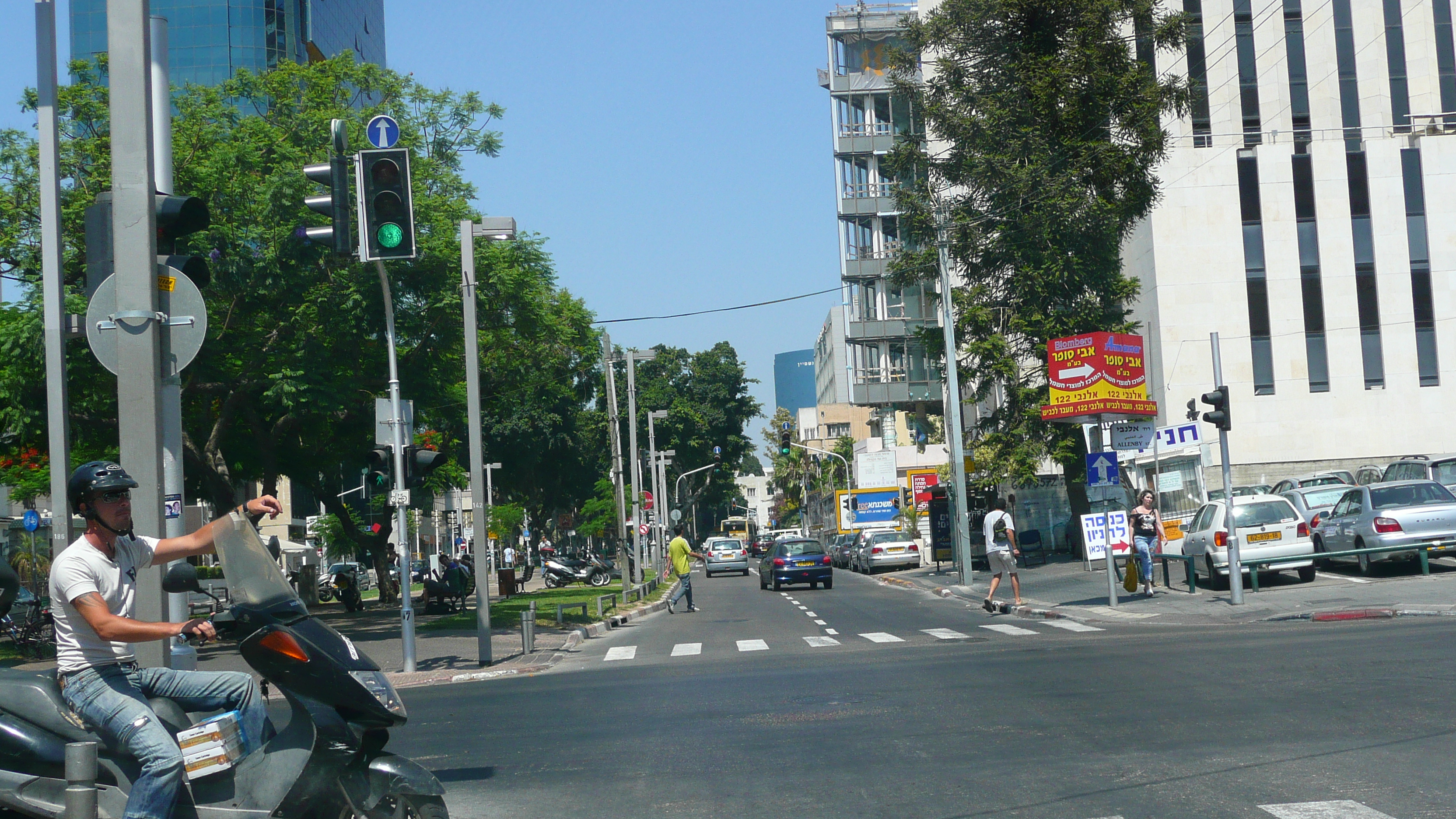 Picture Israel Tel Aviv Rothschild Street 2007-06 40 - History Rothschild Street