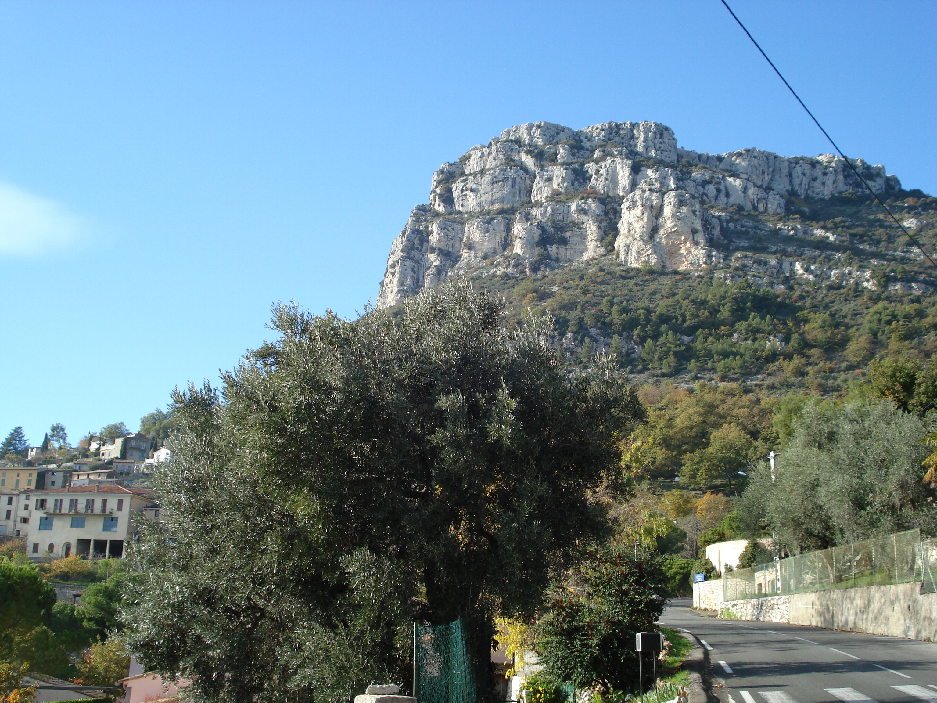 Picture France French Riviera Vence to St. Jeannet Road 2006-12 8 - Center Vence to St. Jeannet Road